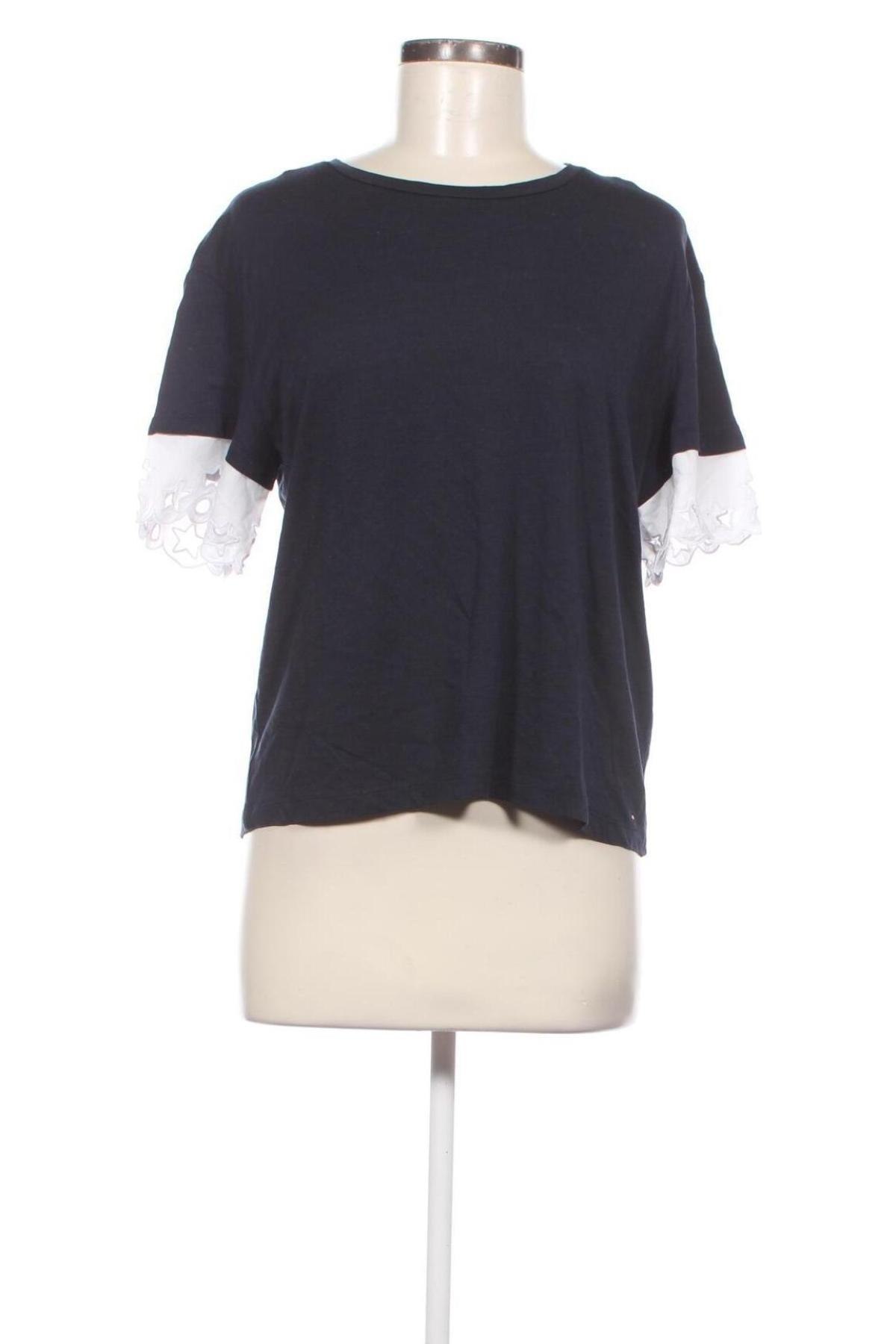 Дамска блуза Tommy Hilfiger, Размер M, Цвят Син, Цена 37,50 лв.