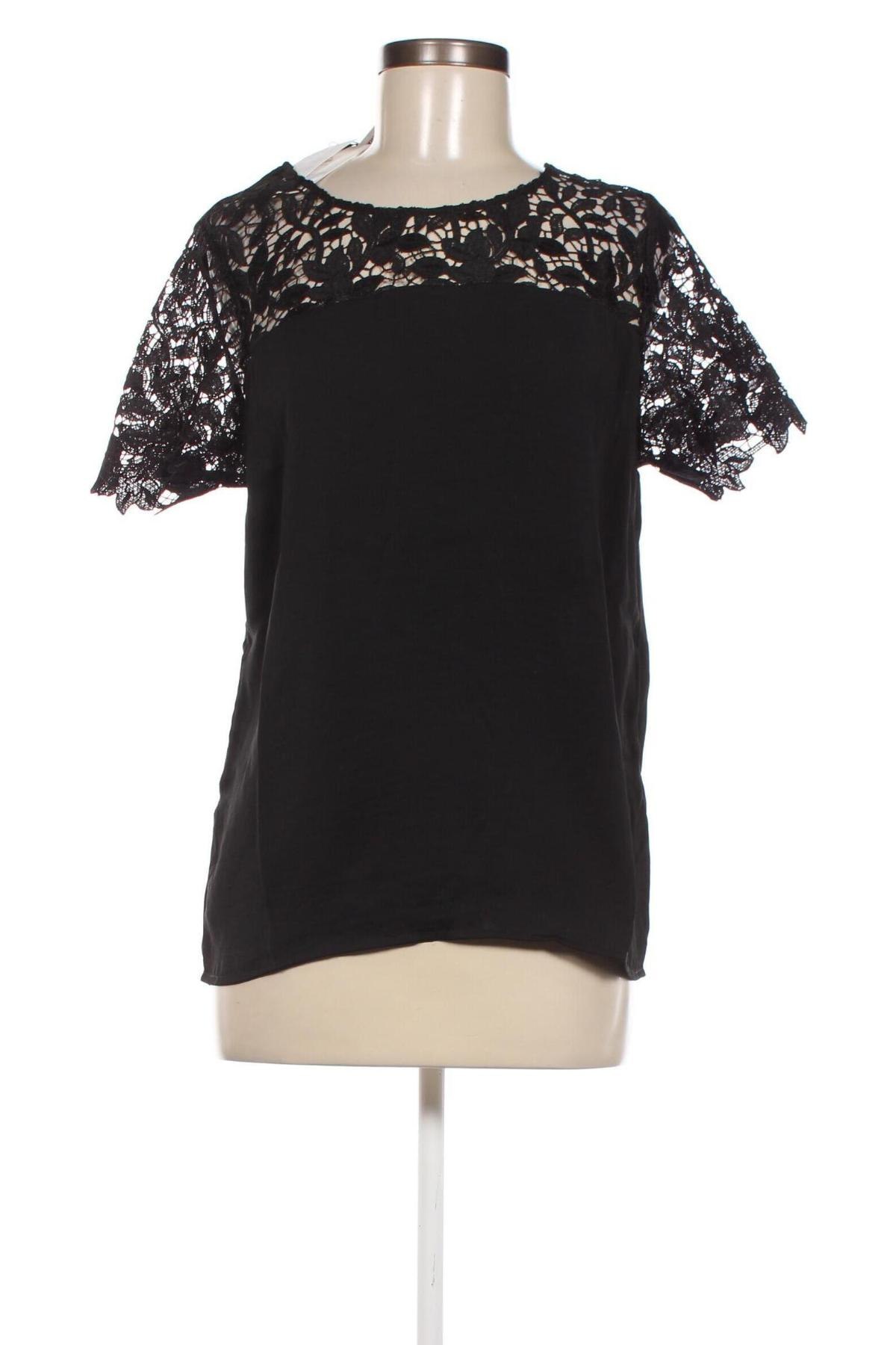 Damen Shirt VILA, Größe M, Farbe Schwarz, Preis 20,62 €