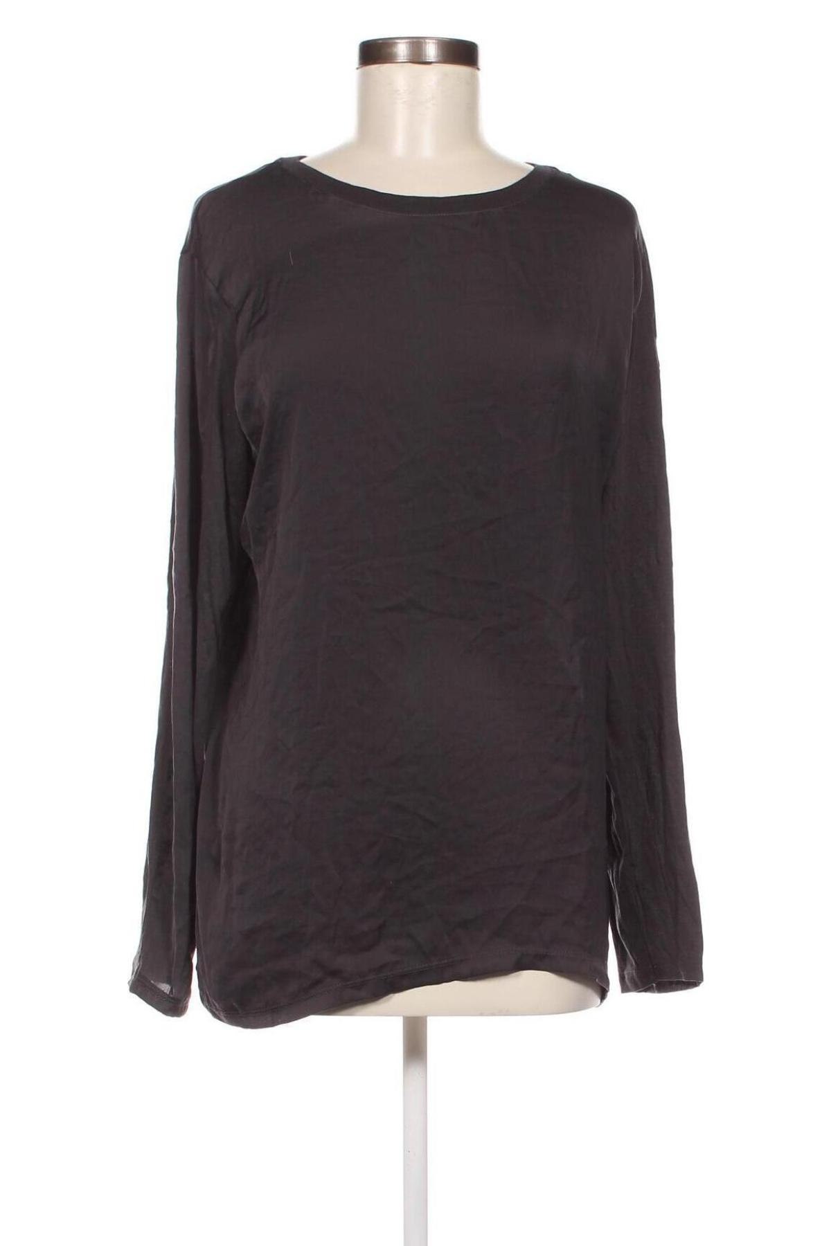 Дамска блуза Zara, Размер XL, Цвят Сив, Цена 5,20 лв.