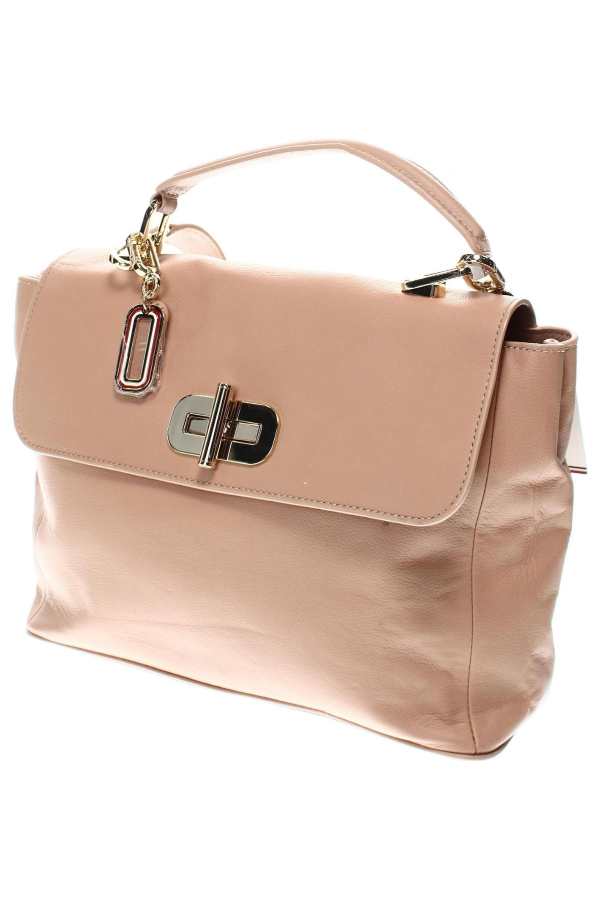 Γυναικεία τσάντα Tommy Hilfiger, Χρώμα  Μπέζ, Τιμή 250,52 €
