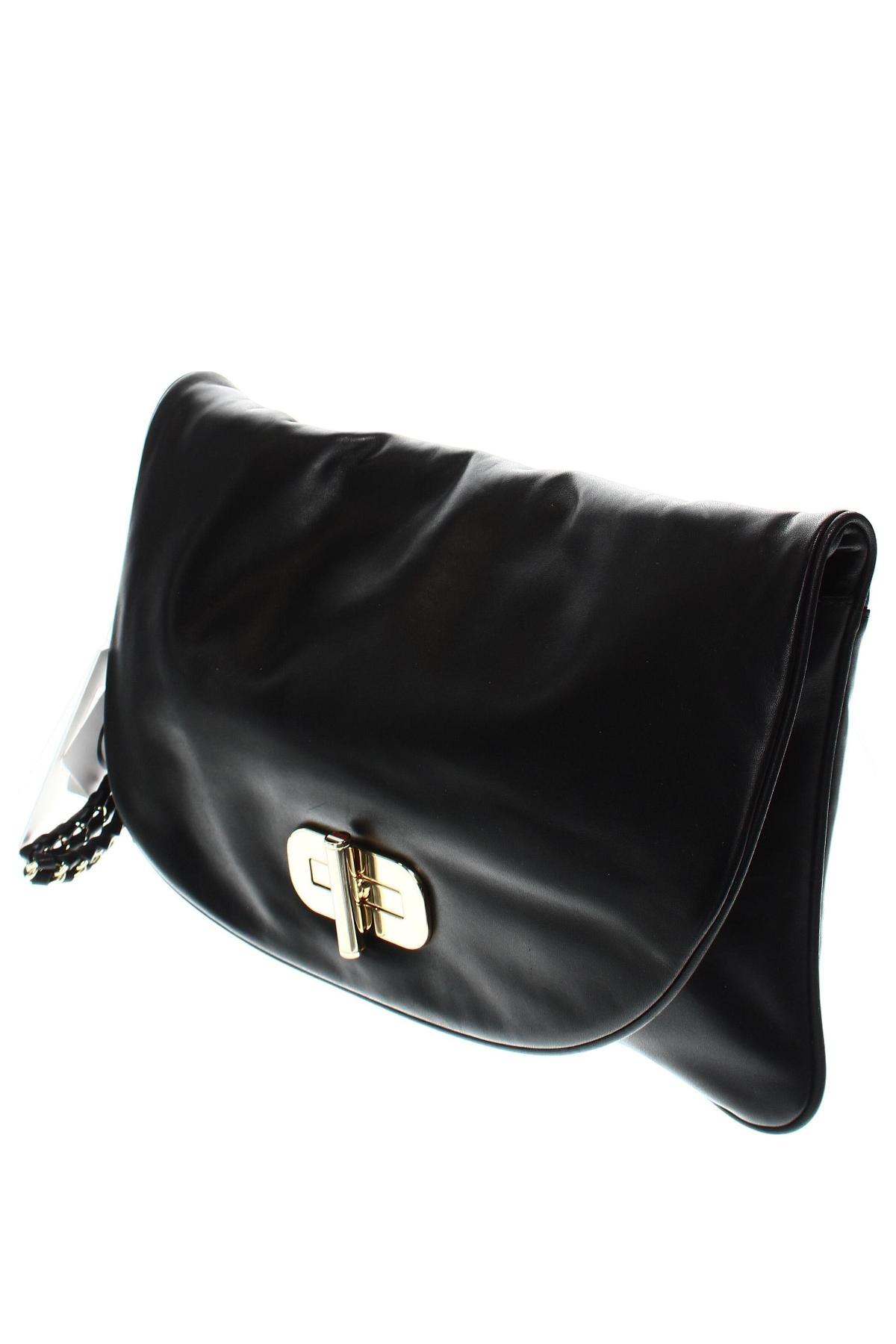 Дамска чанта Tommy Hilfiger, Цвят Черен, Цена 447,00 лв.