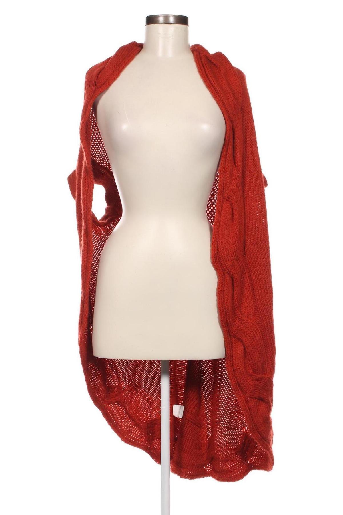 Damen Strickjacke, Größe L, Farbe Rot, Preis 3,23 €