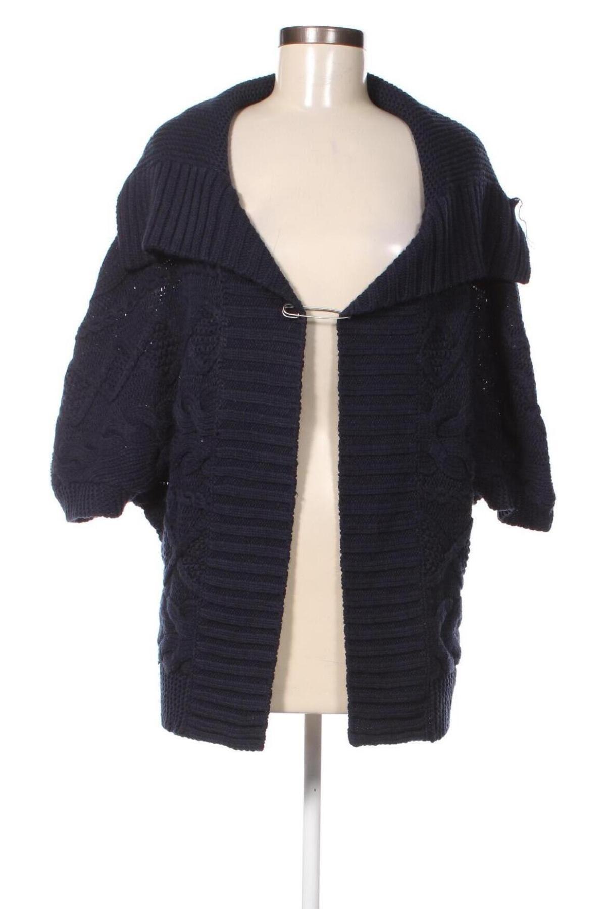 Cardigan de damă, Mărime L, Culoare Albastru, Preț 23,85 Lei