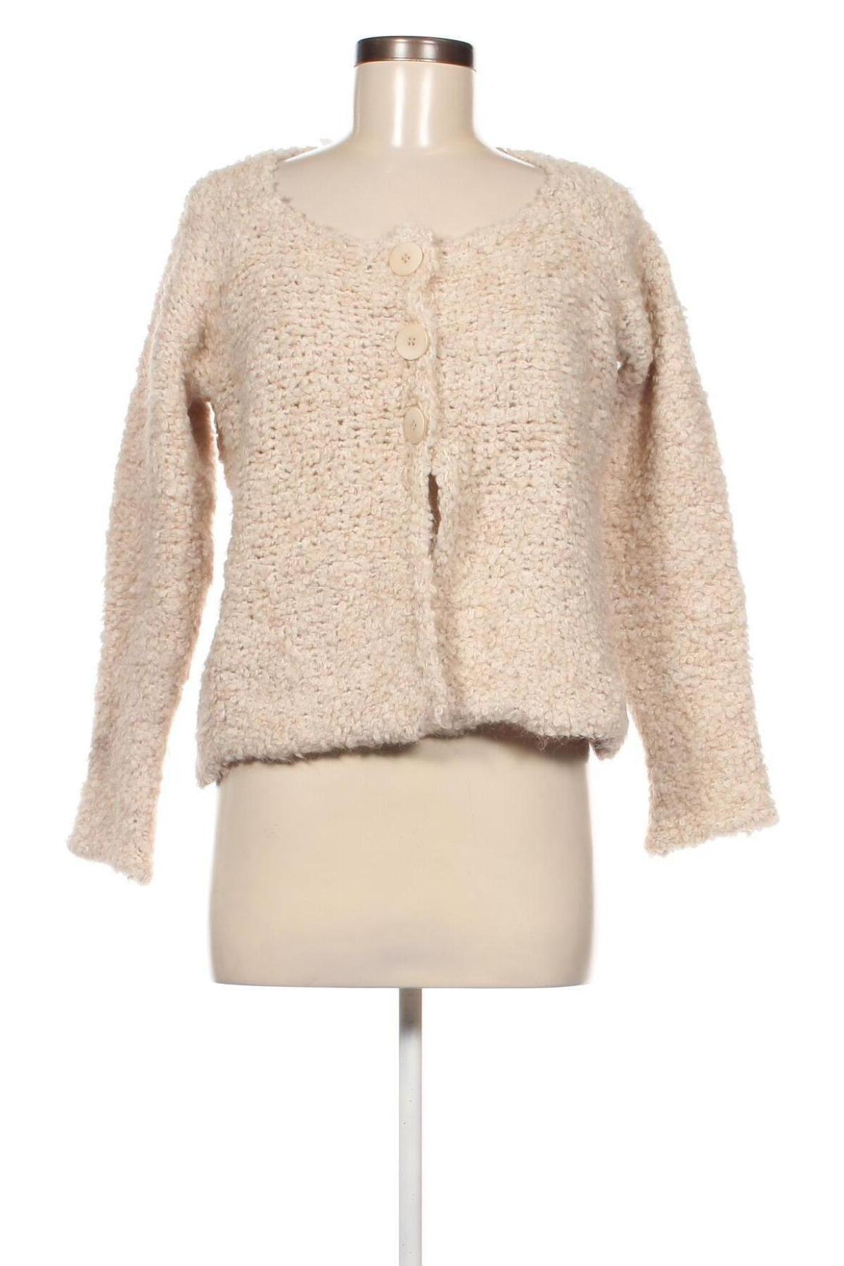 Damen Strickjacke, Größe M, Farbe Beige, Preis € 7,06