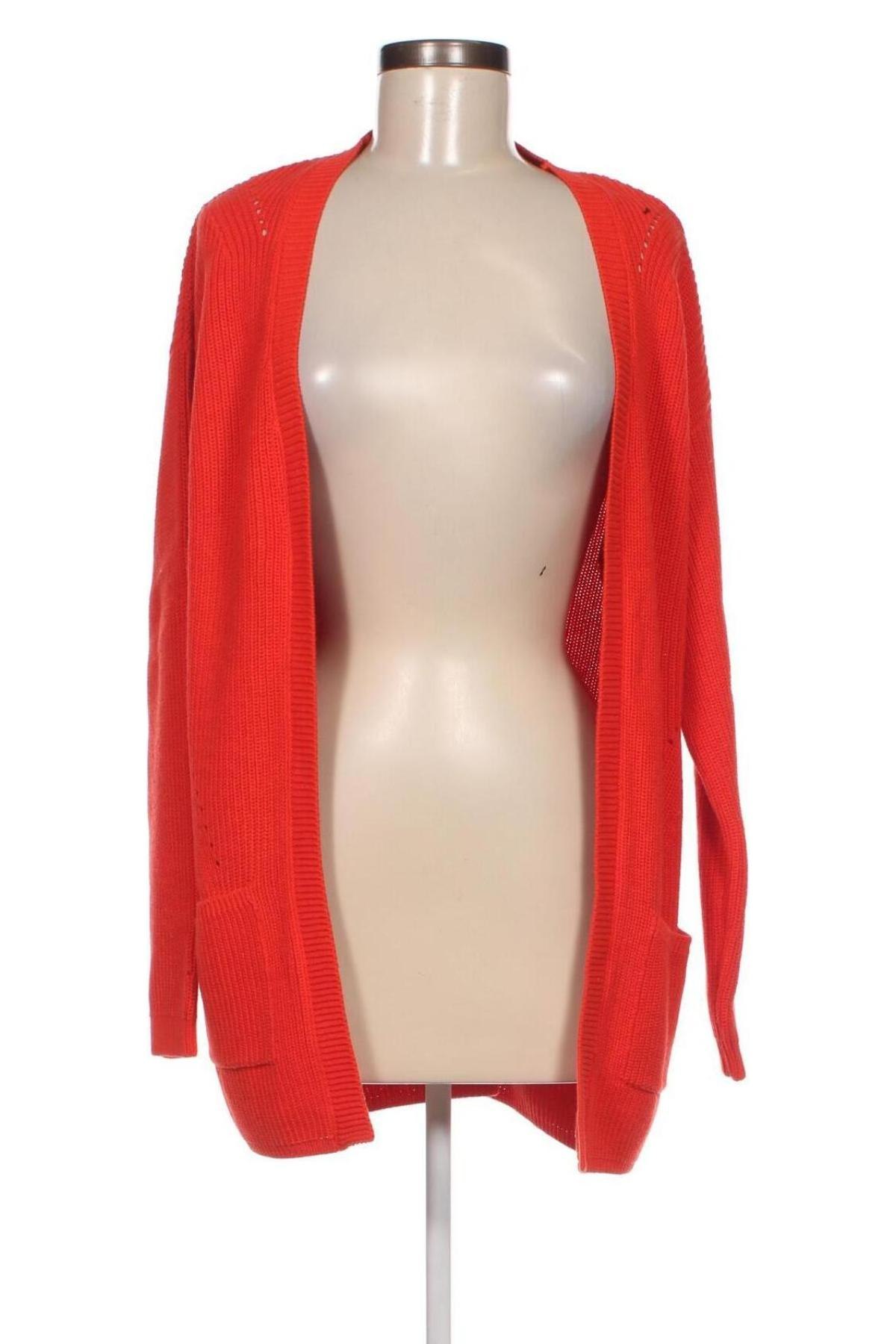 Damen Strickjacke Camaieu, Größe M, Farbe Rot, Preis 23,71 €