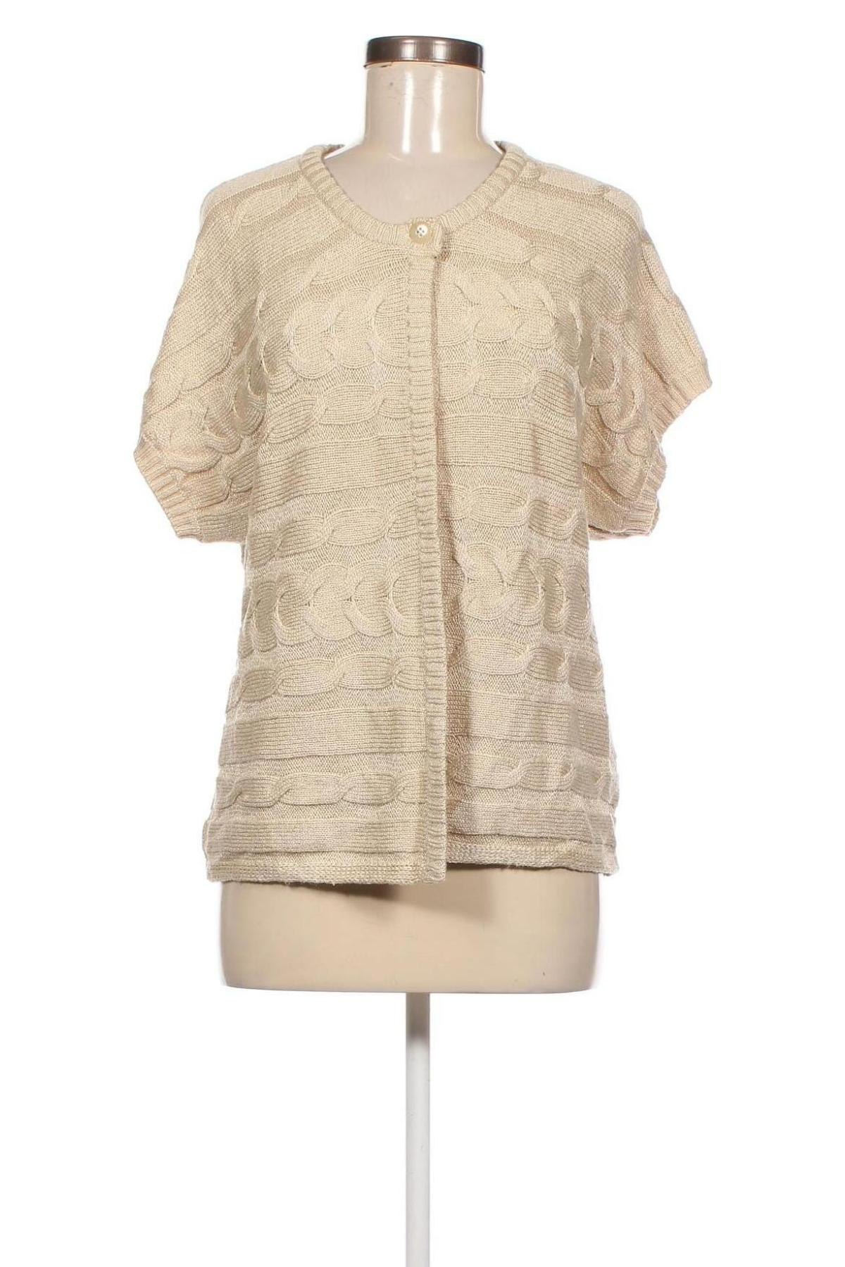 Damen Strickjacke Canda, Größe M, Farbe Beige, Preis € 3,03