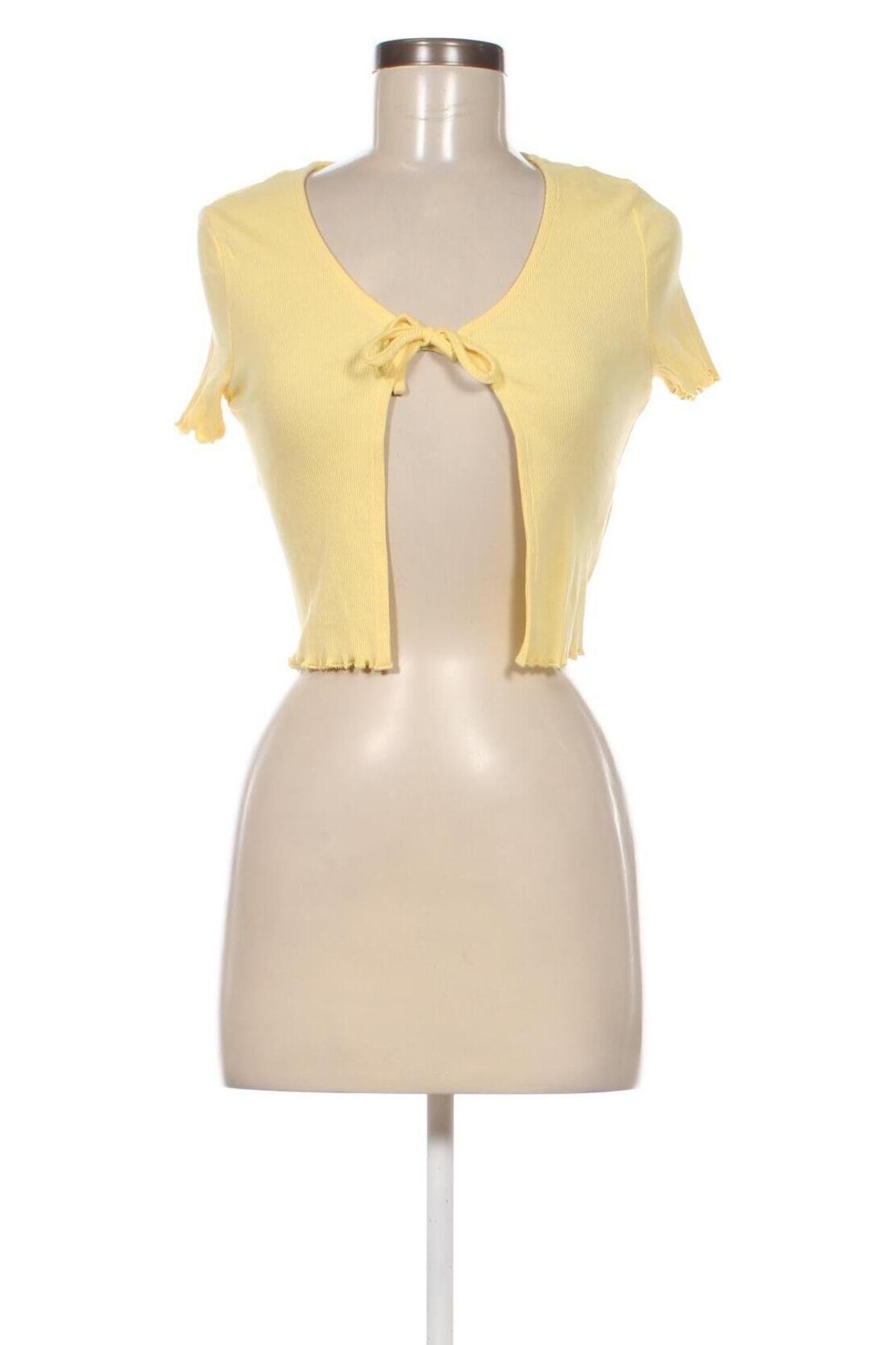 Damen Strickjacke Jennyfer, Größe S, Farbe Gelb, Preis 5,69 €