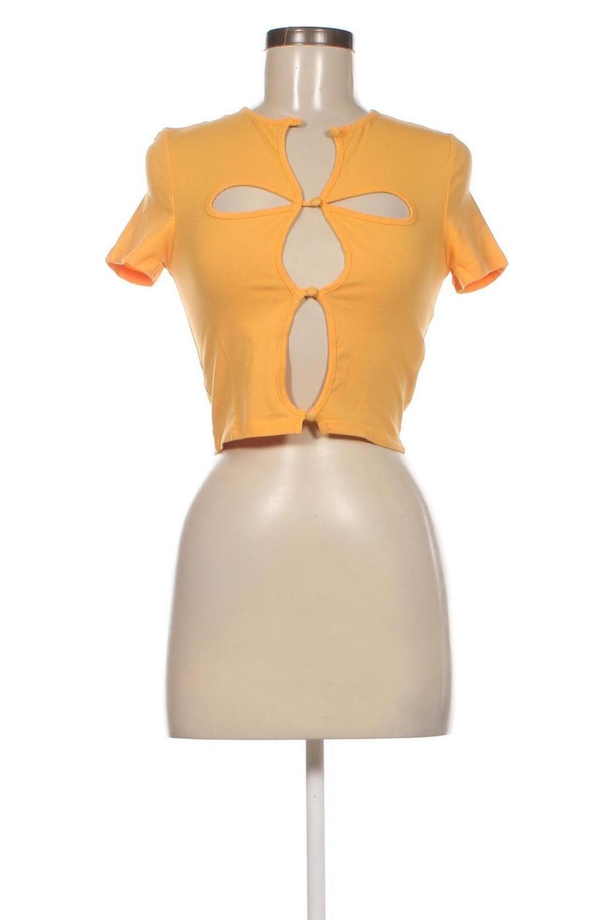 Γυναικεία ζακέτα Jennyfer, Μέγεθος XS, Χρώμα Πορτοκαλί, Τιμή 6,40 €