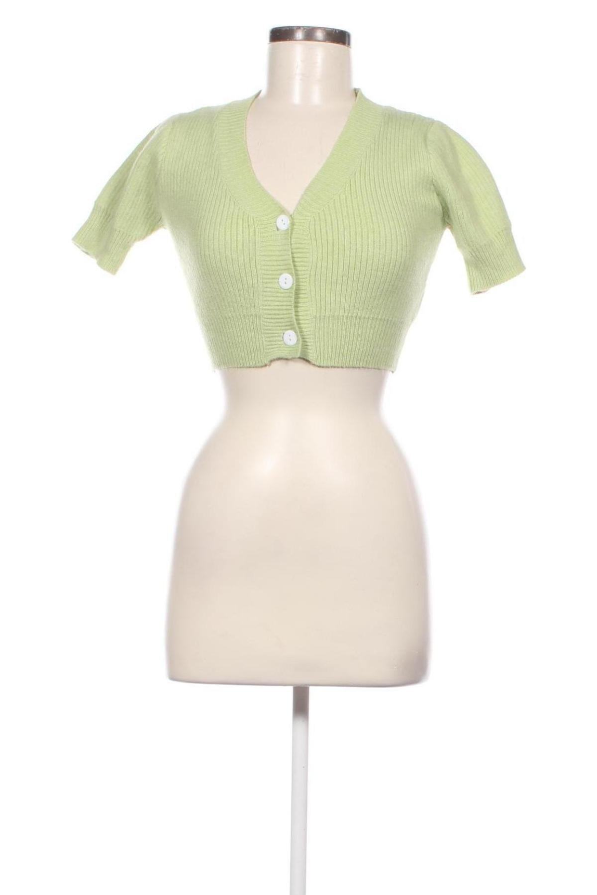 Cardigan de damă SHEIN, Mărime S, Culoare Verde, Preț 28,62 Lei