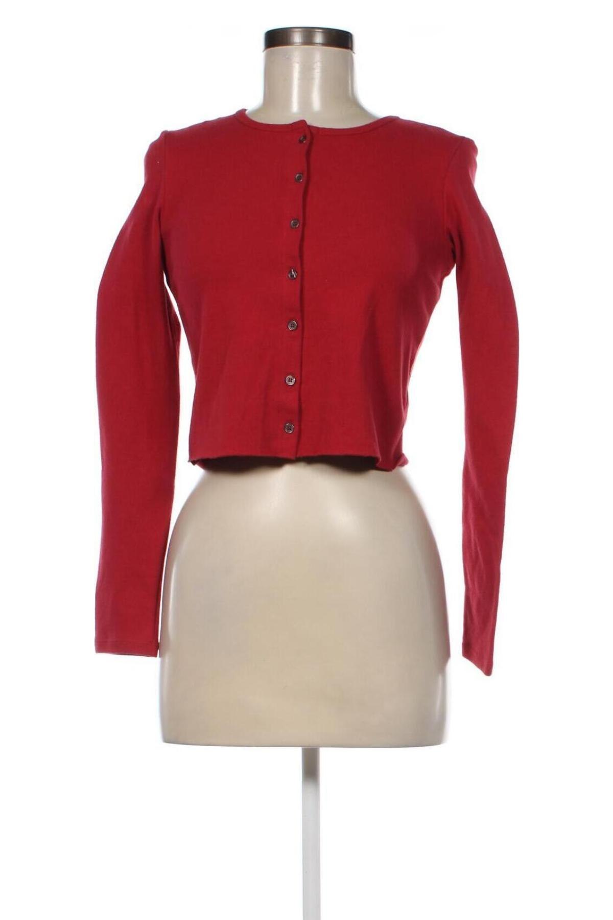 Γυναικεία ζακέτα Tally Weijl, Μέγεθος M, Χρώμα Κόκκινο, Τιμή 6,64 €