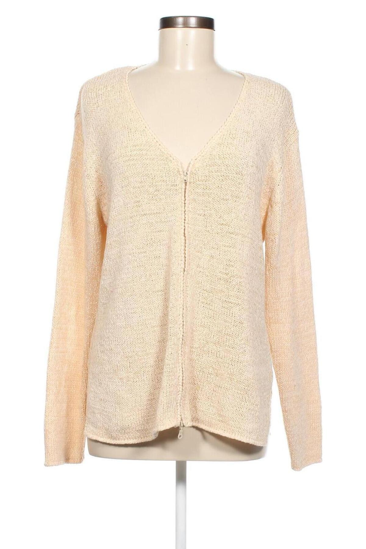 Cardigan de damă Wewell, Mărime M, Culoare Ecru, Preț 23,85 Lei