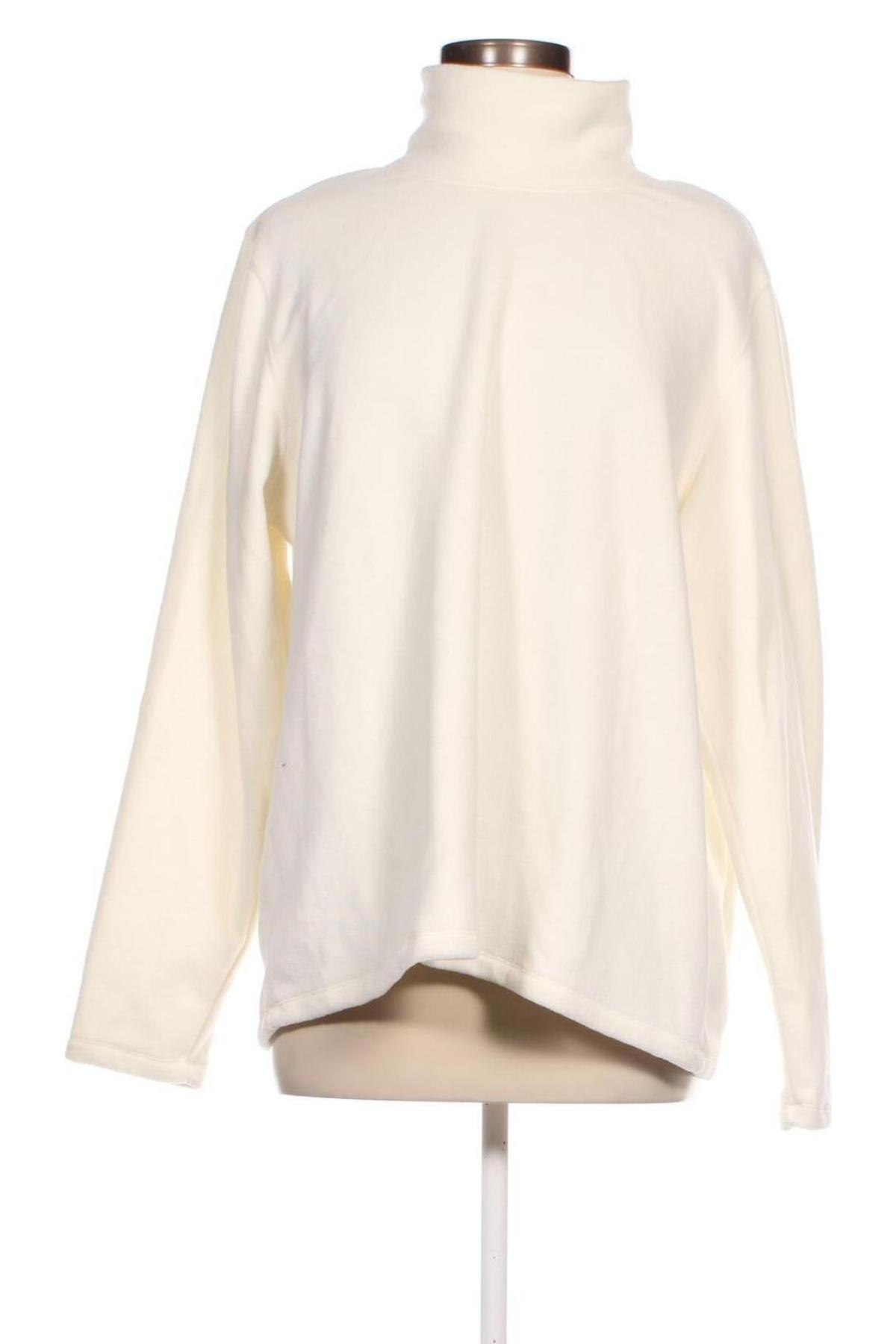 Дамска поларена блуза, Размер XXL, Цвят Бял, Цена 7,02 лв.