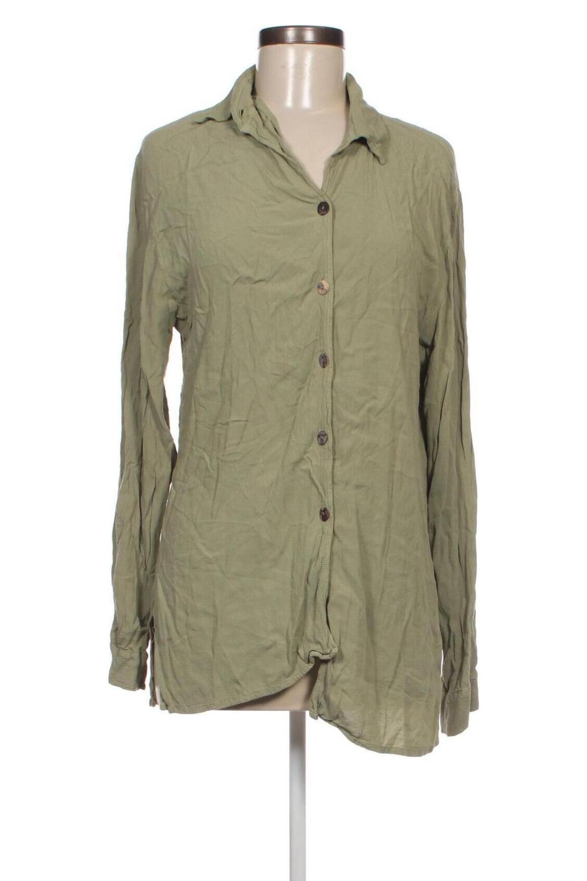 Γυναικείο πουκάμισο, Μέγεθος L, Χρώμα Πράσινο, Τιμή 15,46 €