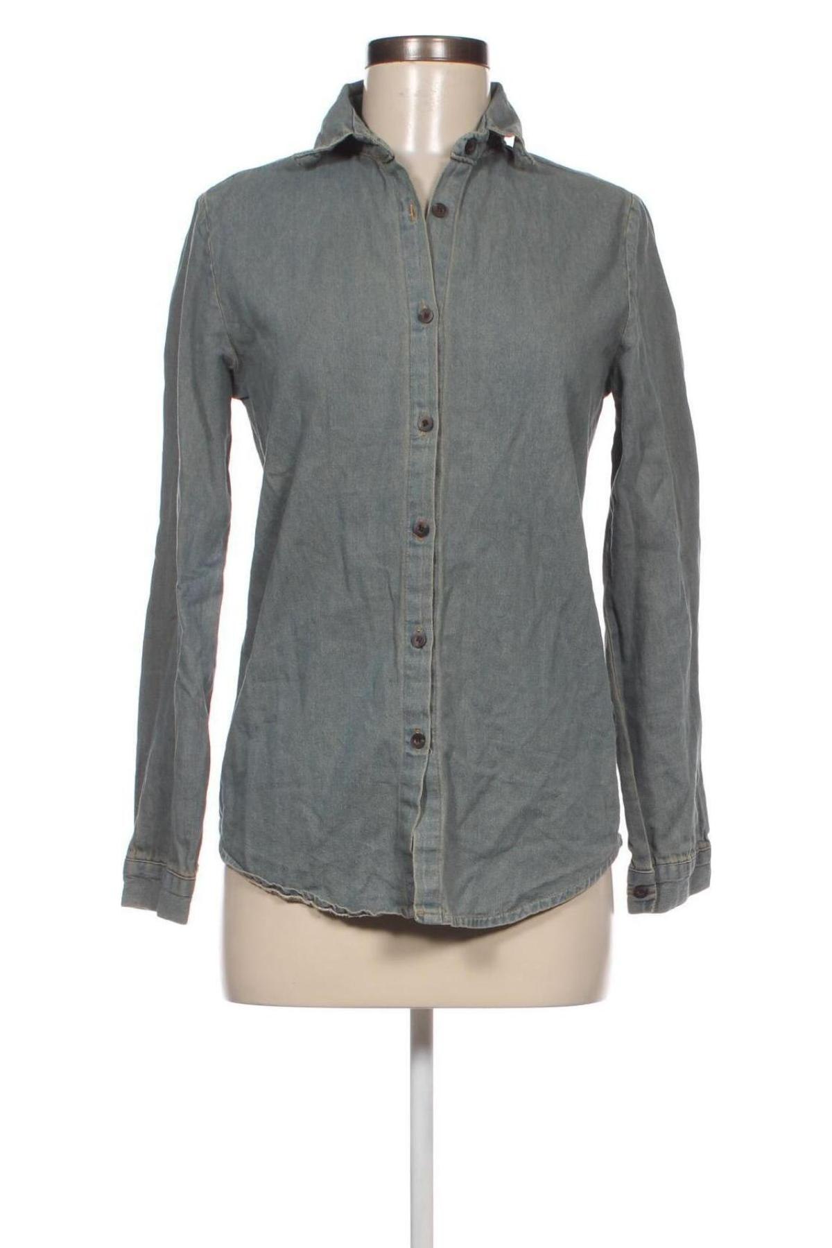 Γυναικείο πουκάμισο, Μέγεθος S, Χρώμα Μπλέ, Τιμή 2,47 €