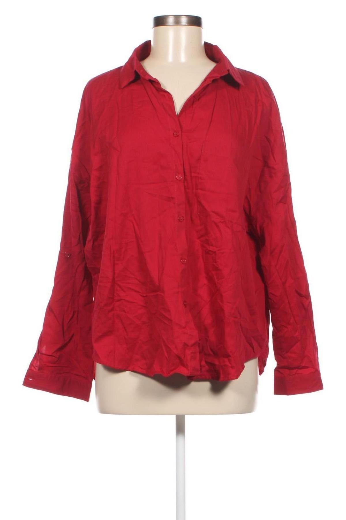 Dámská košile , Velikost L, Barva Červená, Cena  160,00 Kč