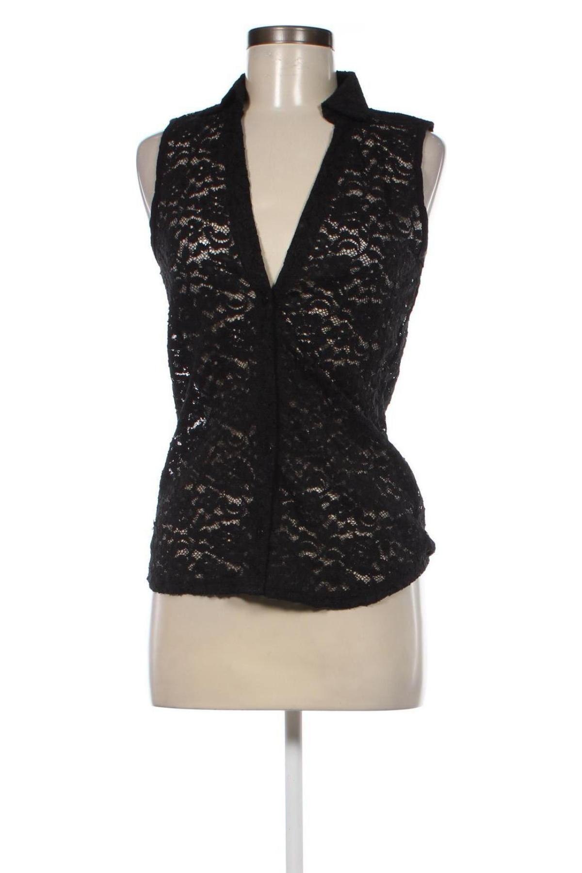 Γυναικείο πουκάμισο Amisu, Μέγεθος S, Χρώμα Μαύρο, Τιμή 3,87 €