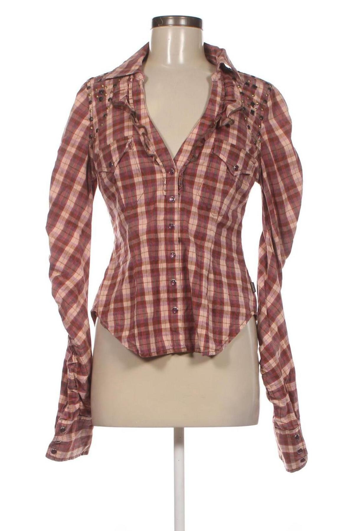 Дамска риза Anna Scott, Размер M, Цвят Многоцветен, Цена 4,75 лв.