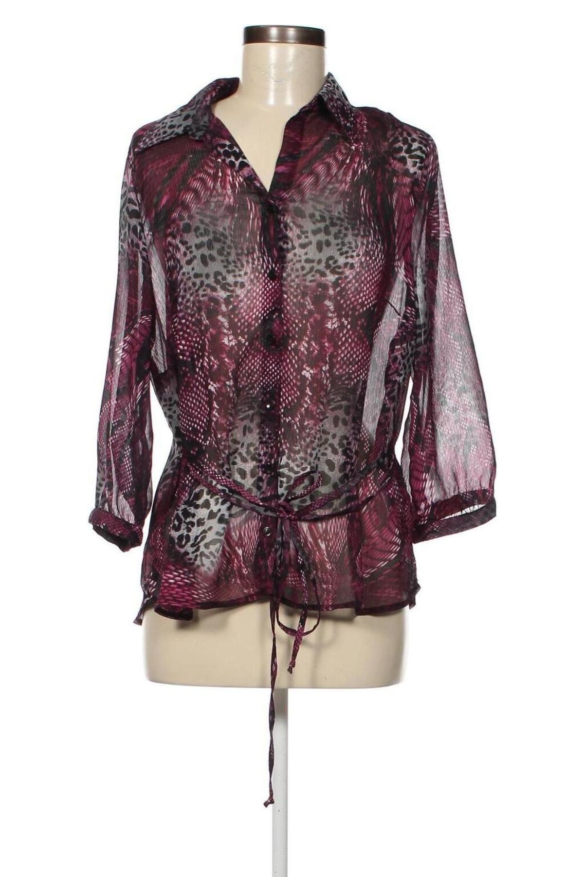 Γυναικείο πουκάμισο Canda, Μέγεθος L, Χρώμα Πολύχρωμο, Τιμή 3,40 €