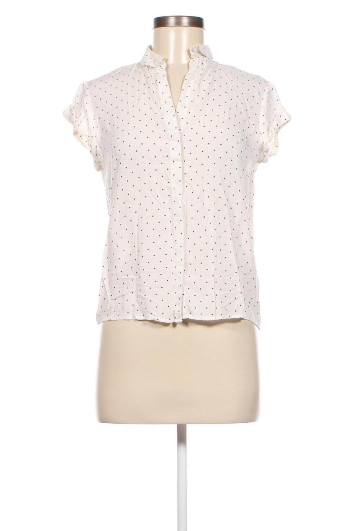 Γυναικείο πουκάμισο Clockhouse, Μέγεθος S, Χρώμα Εκρού, Τιμή 3,87 €