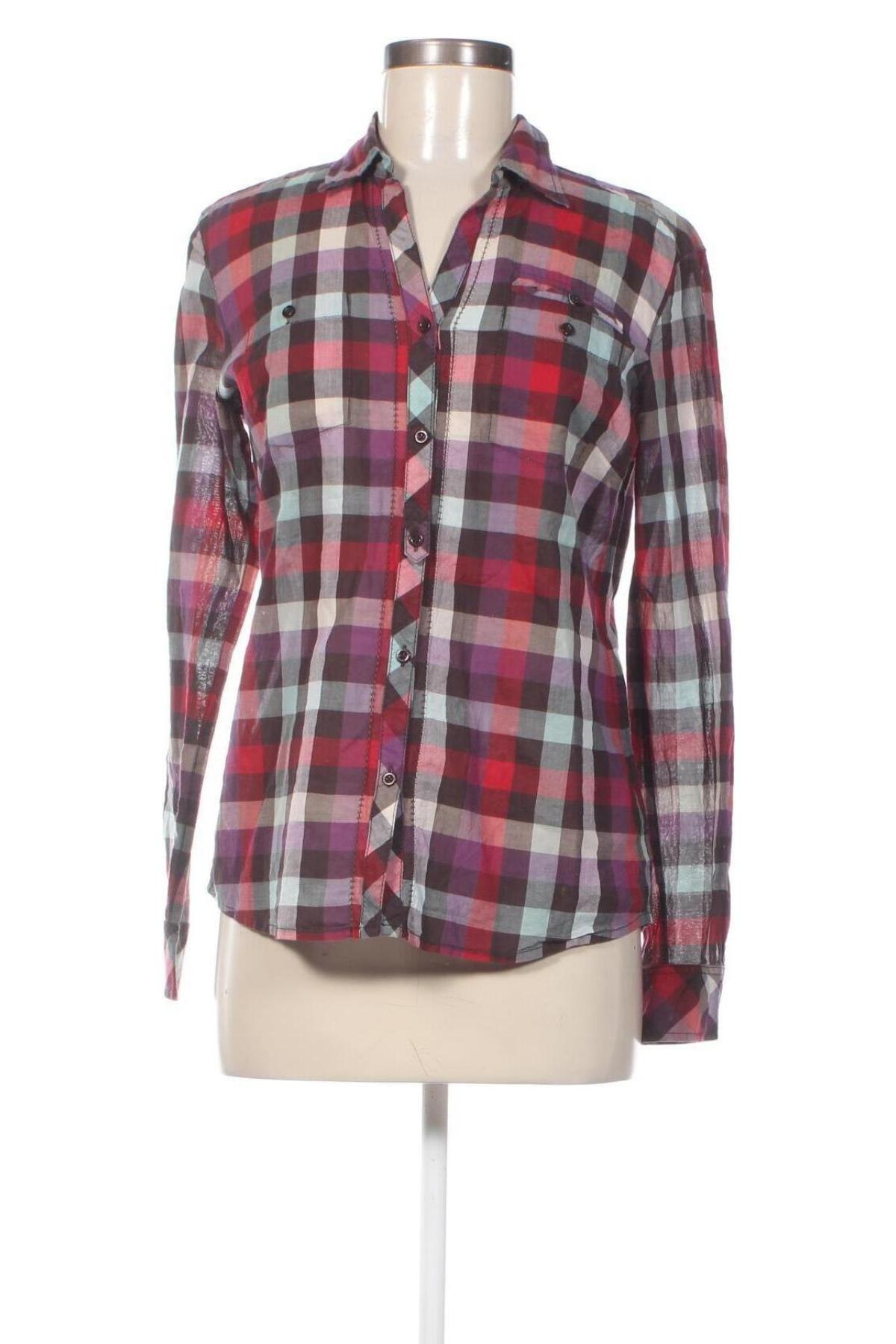 Γυναικείο πουκάμισο Comma,, Μέγεθος S, Χρώμα Πολύχρωμο, Τιμή 3,36 €