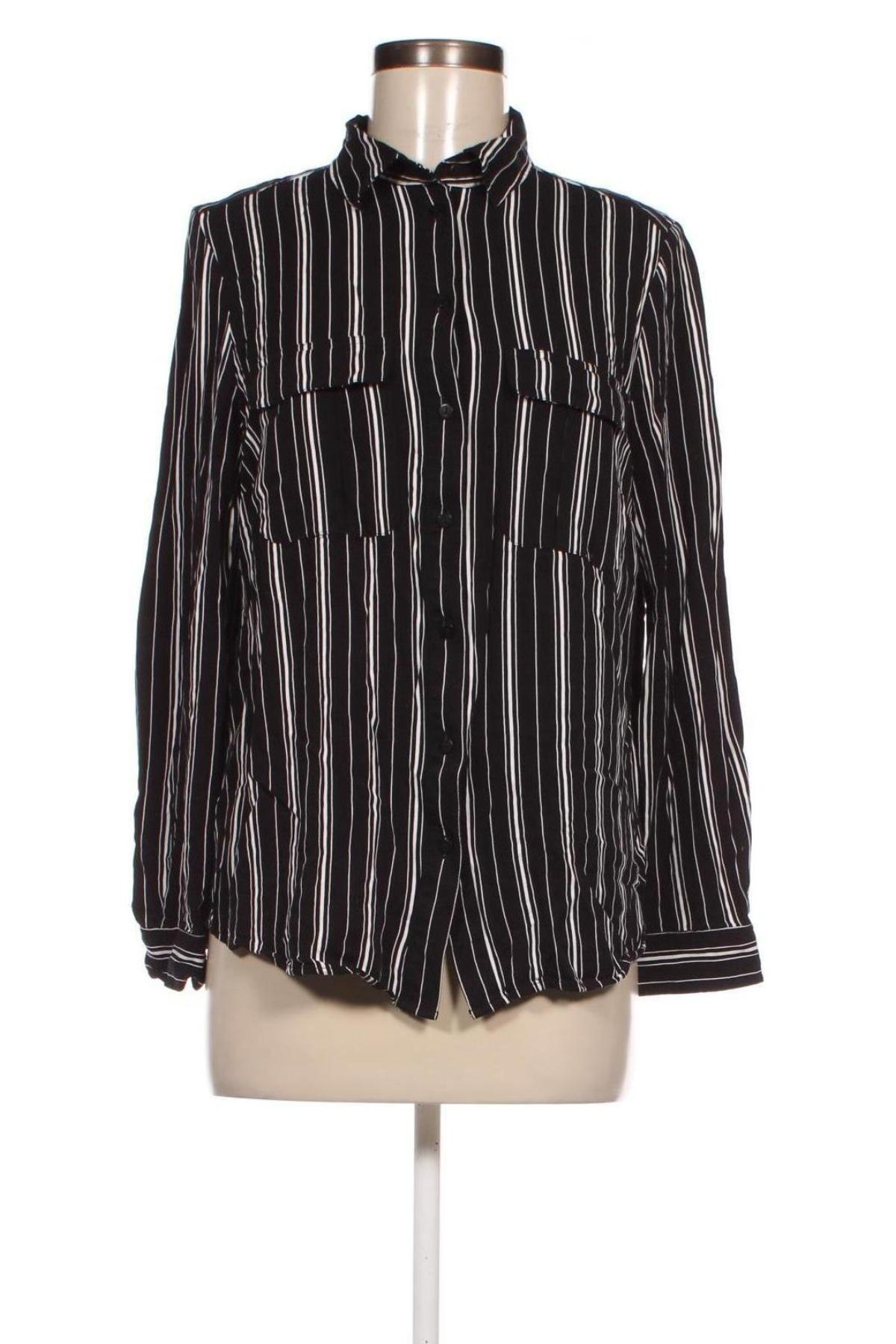 Γυναικείο πουκάμισο H&M, Μέγεθος XL, Χρώμα Μαύρο, Τιμή 2,94 €
