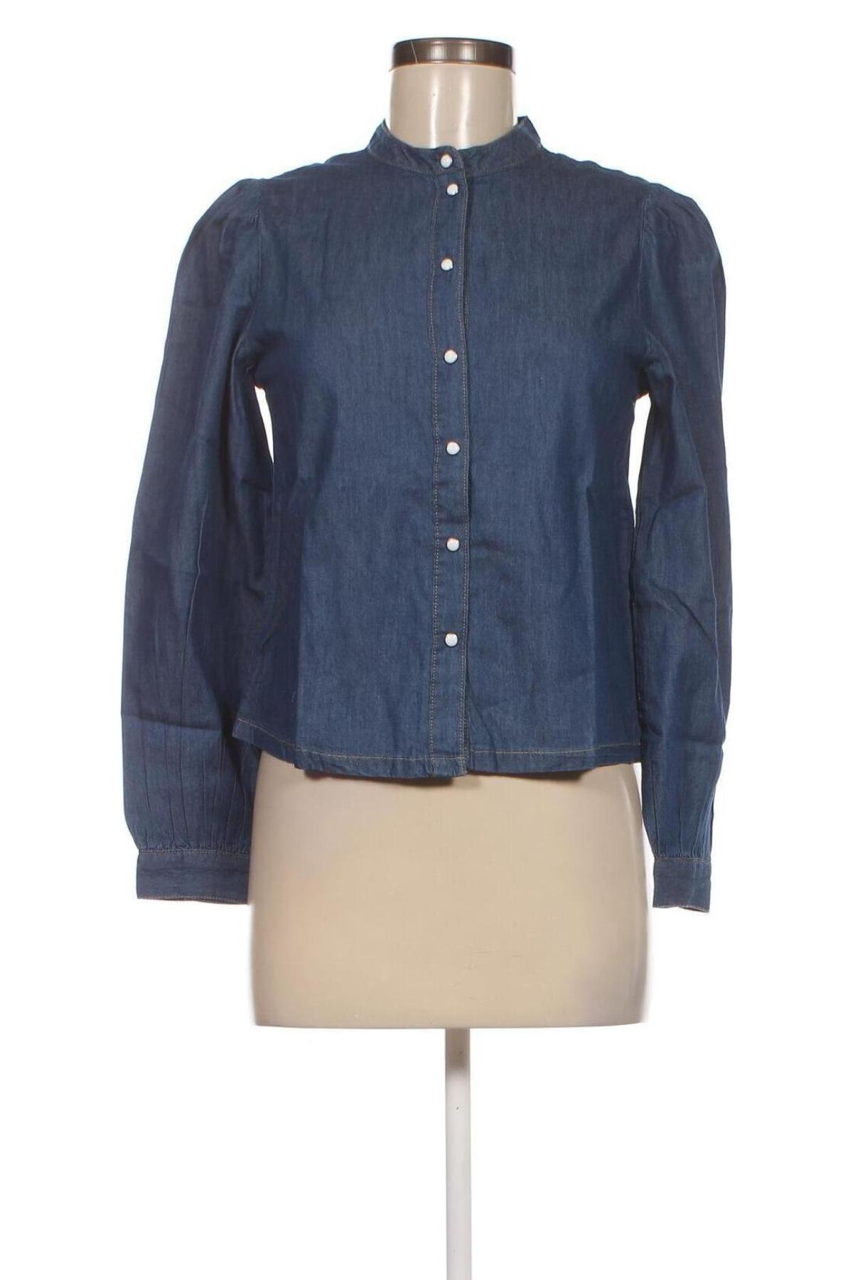 Γυναικείο πουκάμισο Jdy, Μέγεθος XXS, Χρώμα Μπλέ, Τιμή 7,42 €