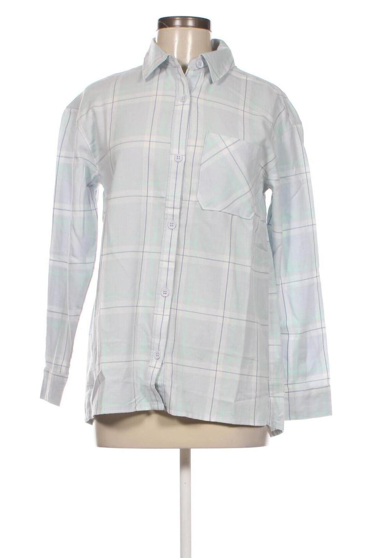 Γυναικείο πουκάμισο Jennyfer, Μέγεθος S, Χρώμα Μπλέ, Τιμή 5,36 €