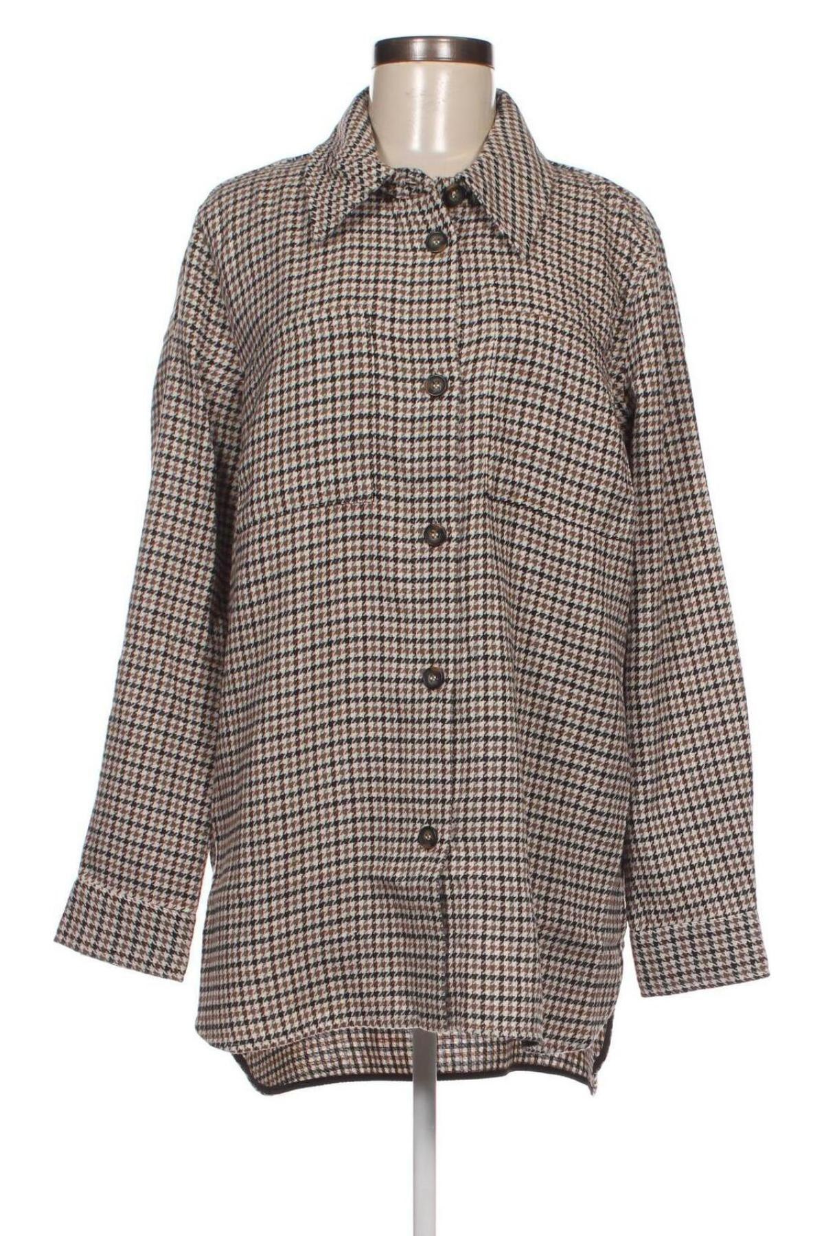 Γυναικείο πουκάμισο Kaffe, Μέγεθος L, Χρώμα Πολύχρωμο, Τιμή 14,84 €