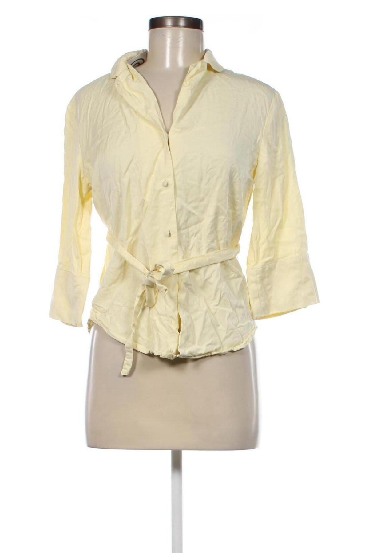 Дамска риза Lindex, Размер XS, Цвят Жълт, Цена 4,75 лв.