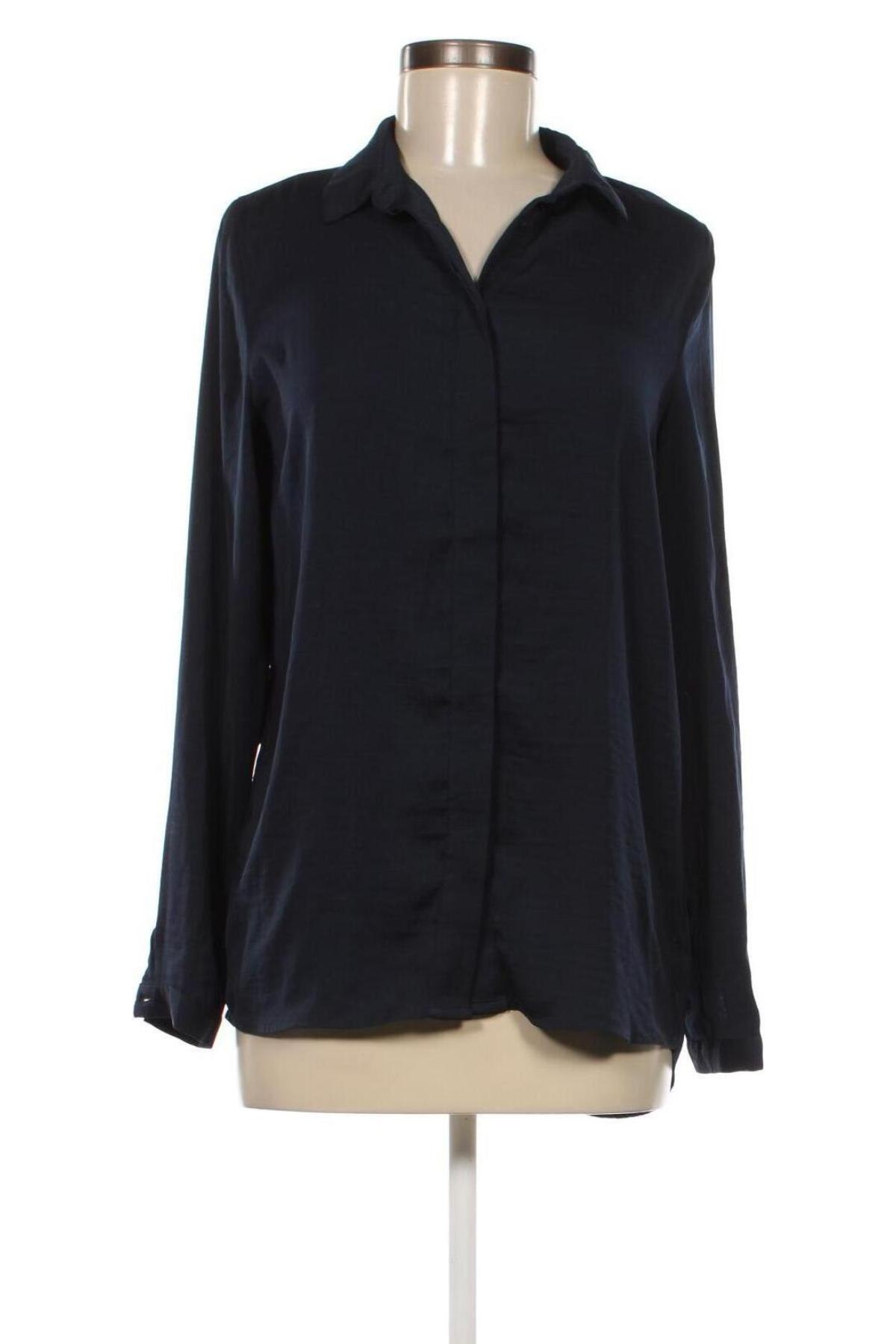 Γυναικείο πουκάμισο MSCH, Μέγεθος XS, Χρώμα Μπλέ, Τιμή 14,85 €
