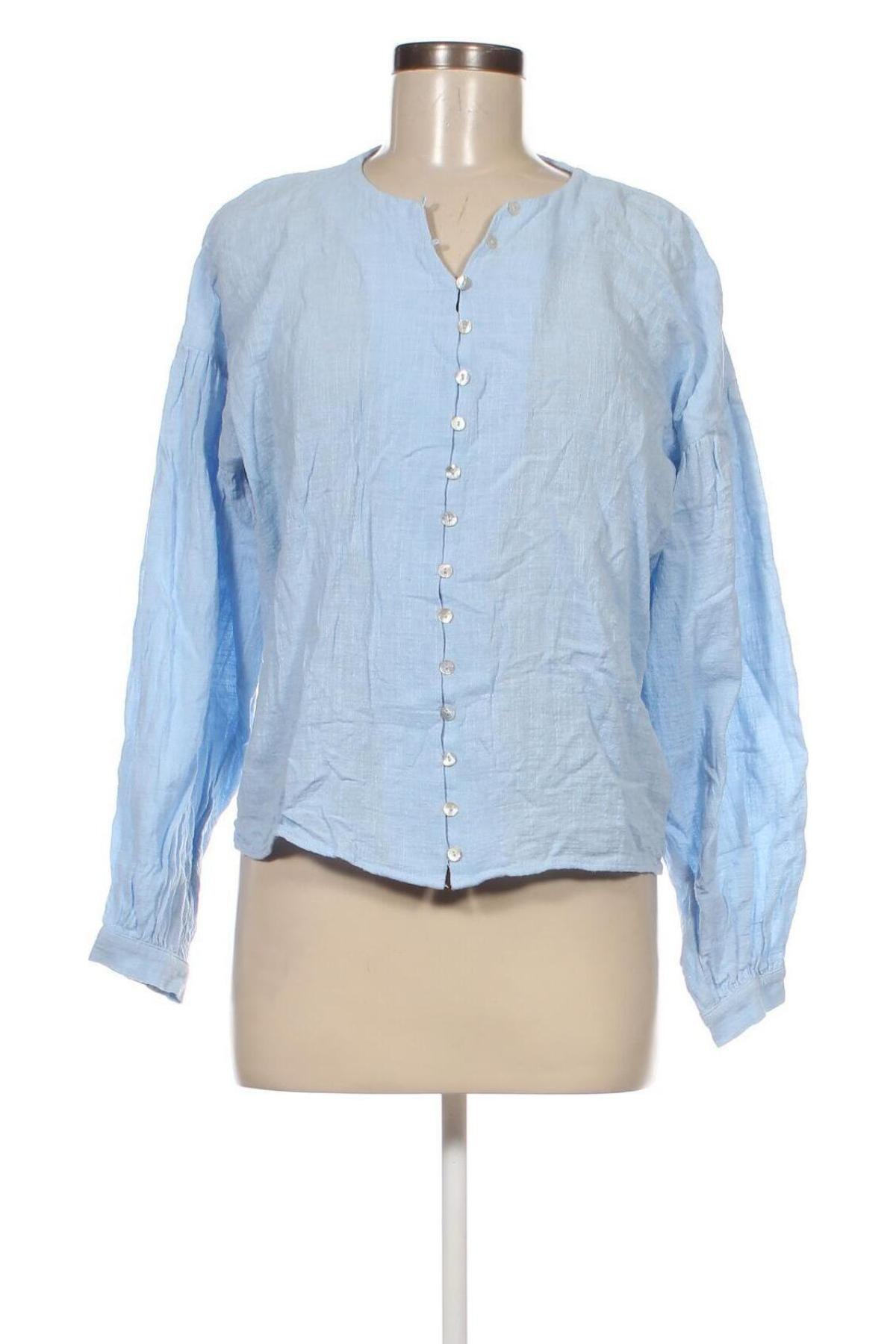 Γυναικείο πουκάμισο My Jewellery, Μέγεθος M, Χρώμα Μπλέ, Τιμή 15,46 €