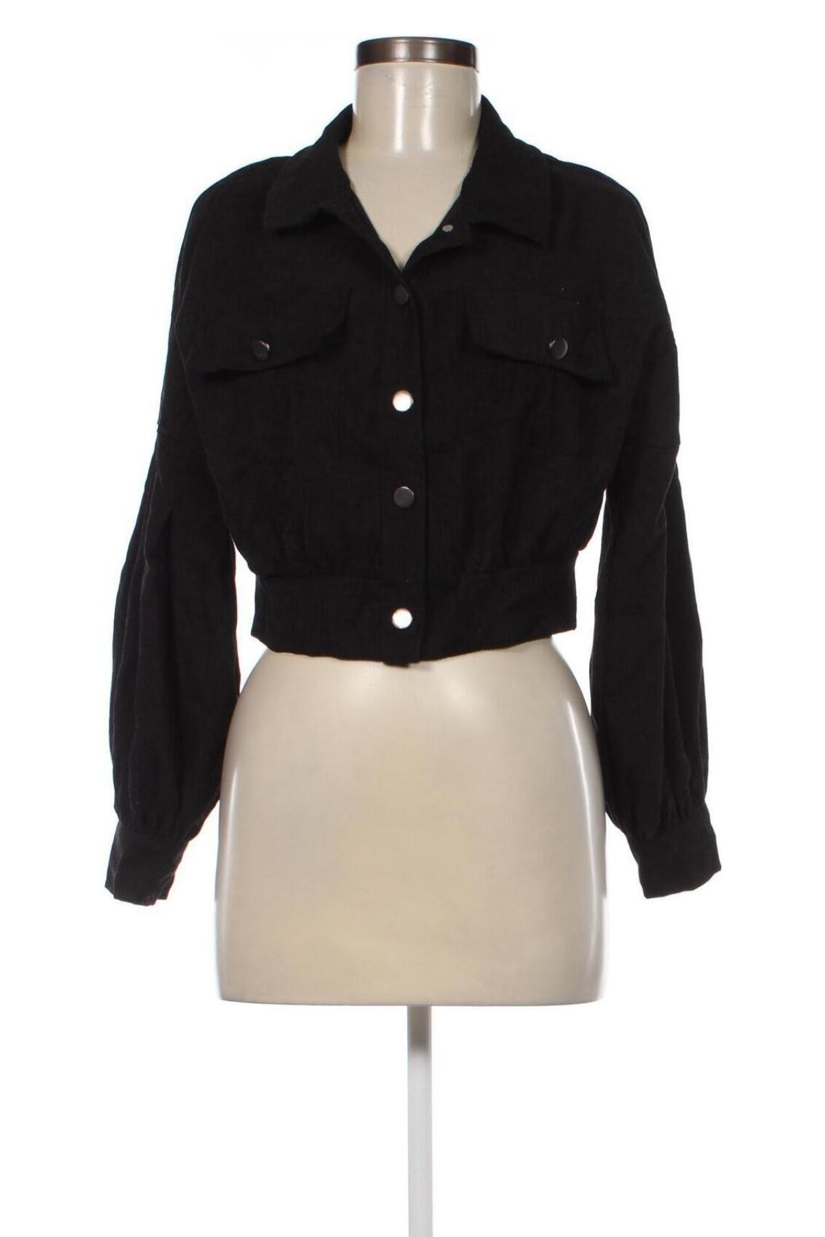 Γυναικείο πουκάμισο SHEIN, Μέγεθος S, Χρώμα Μαύρο, Τιμή 3,87 €