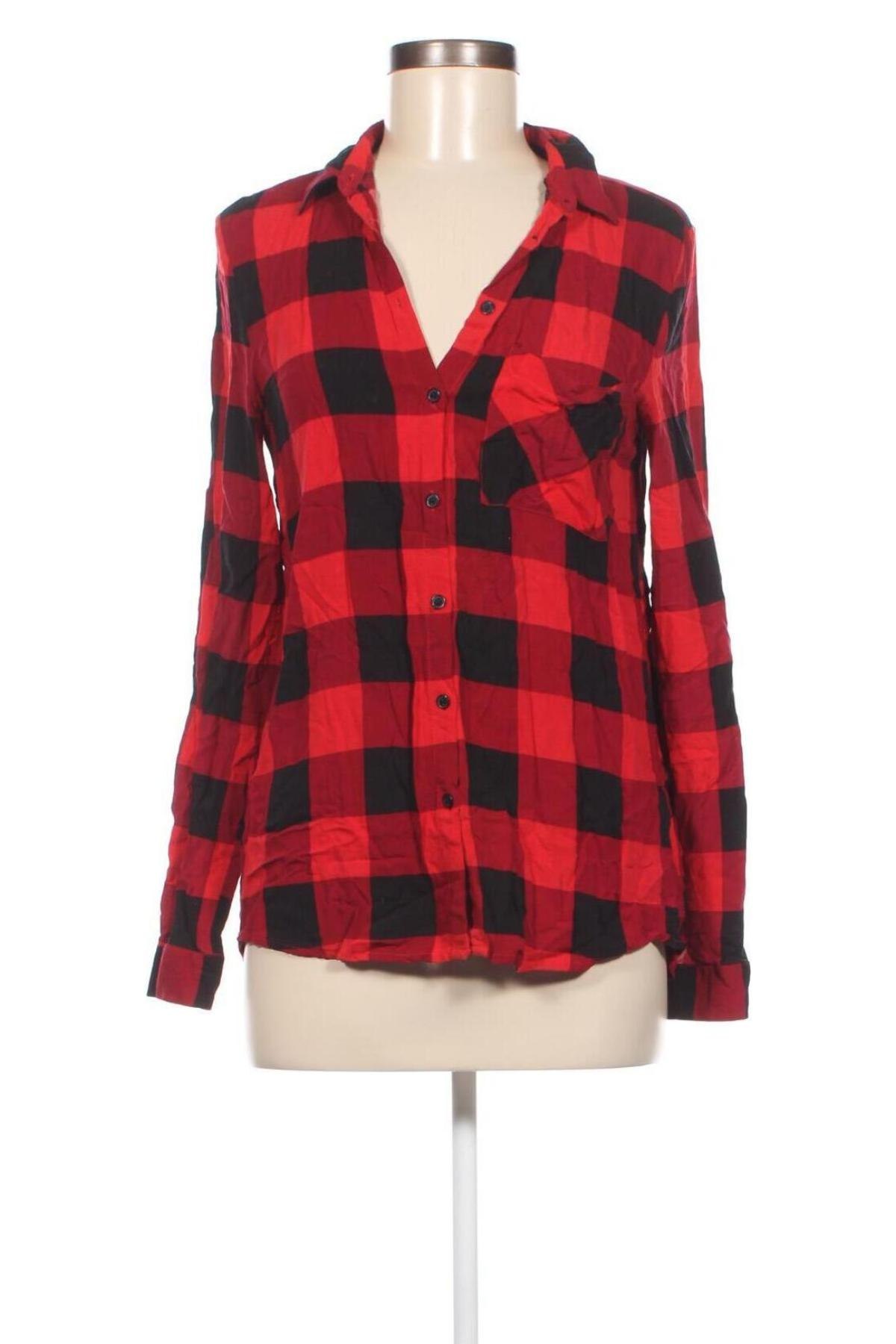 Γυναικείο πουκάμισο Terranova, Μέγεθος L, Χρώμα Κόκκινο, Τιμή 15,46 €