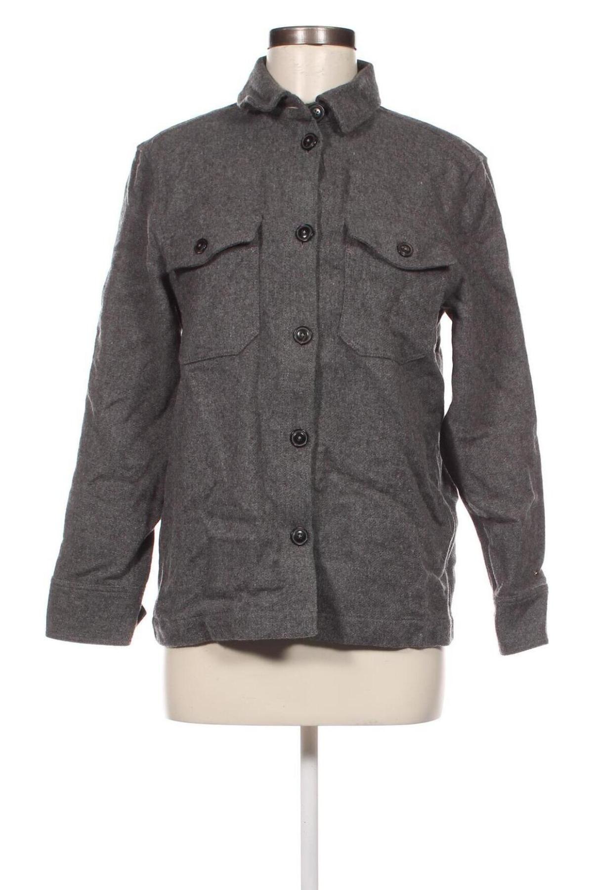Γυναικείο παλτό Tommy Hilfiger, Μέγεθος XS, Χρώμα Γκρί, Τιμή 276,49 €