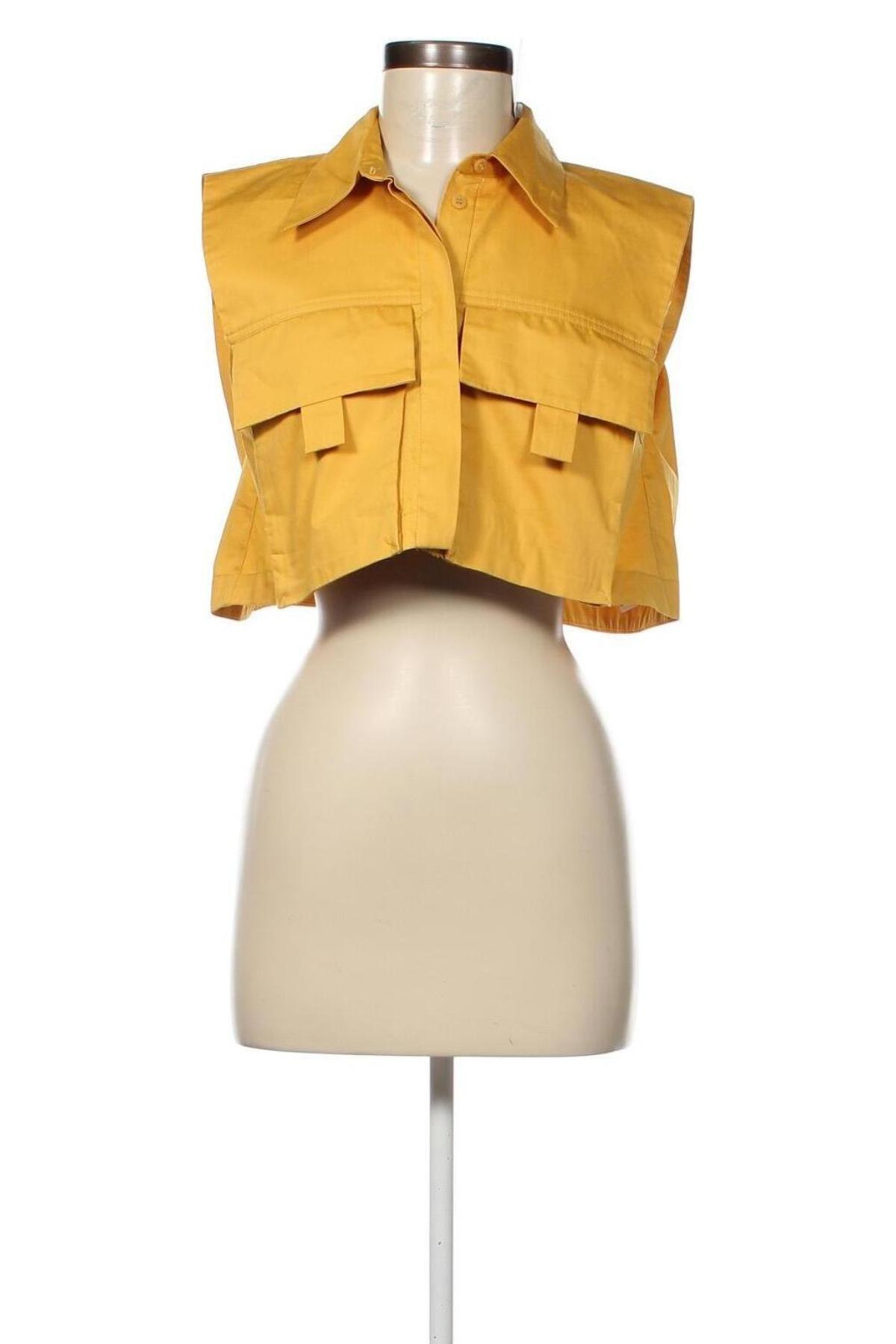 Damenbluse Zara, Größe XS, Farbe Gelb, Preis 17,24 €