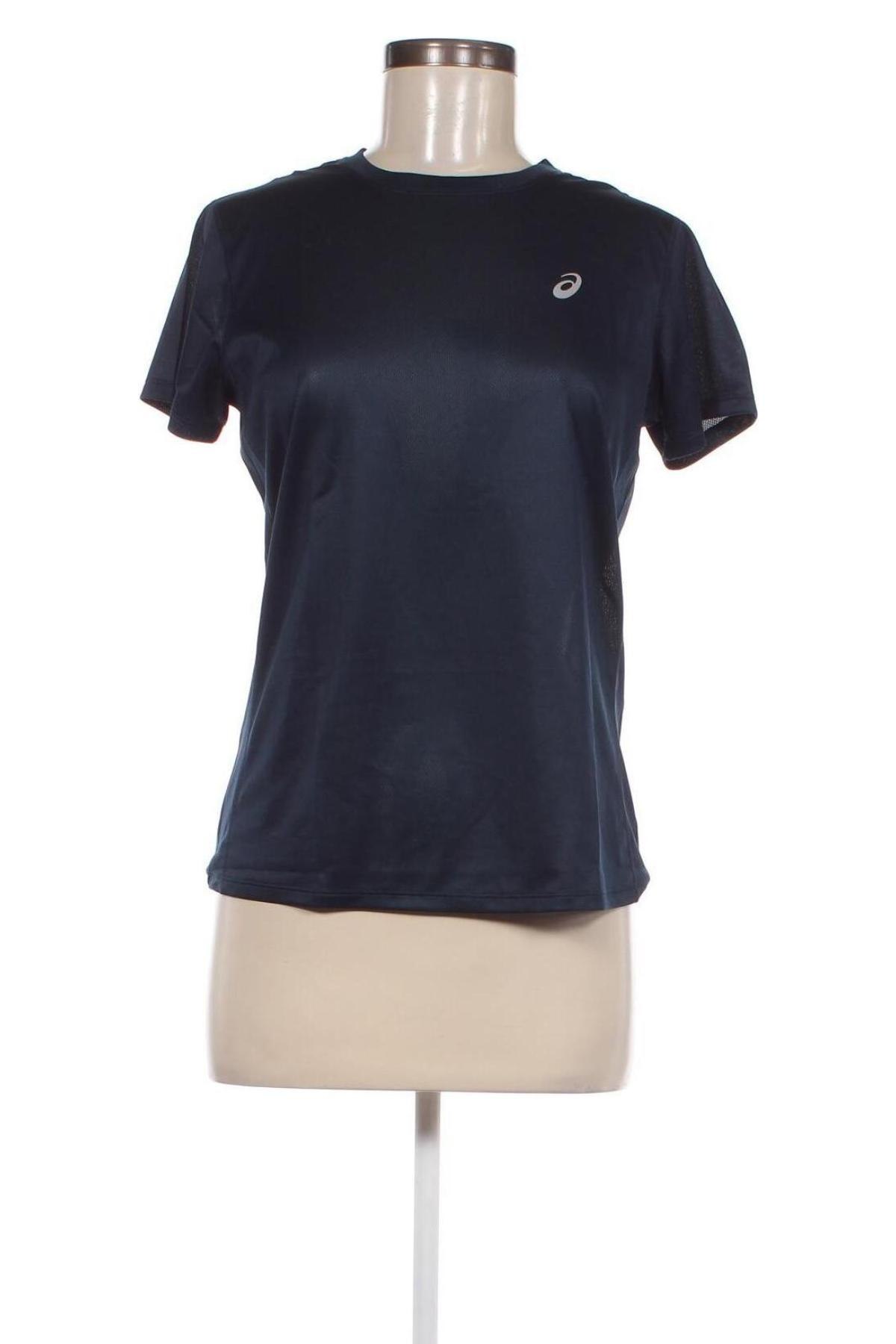 Γυναικείο t-shirt ASICS, Μέγεθος M, Χρώμα Μπλέ, Τιμή 29,90 €
