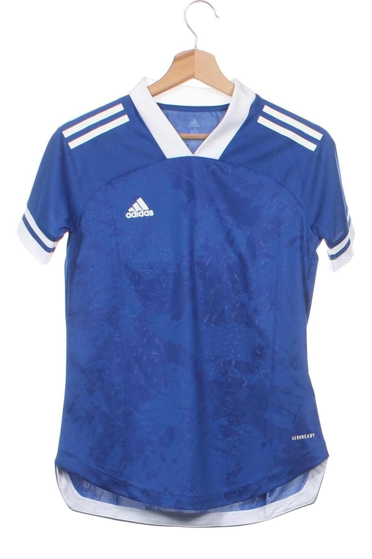 Herren T-Shirt Adidas, Größe XS, Farbe Blau, Preis € 12,26