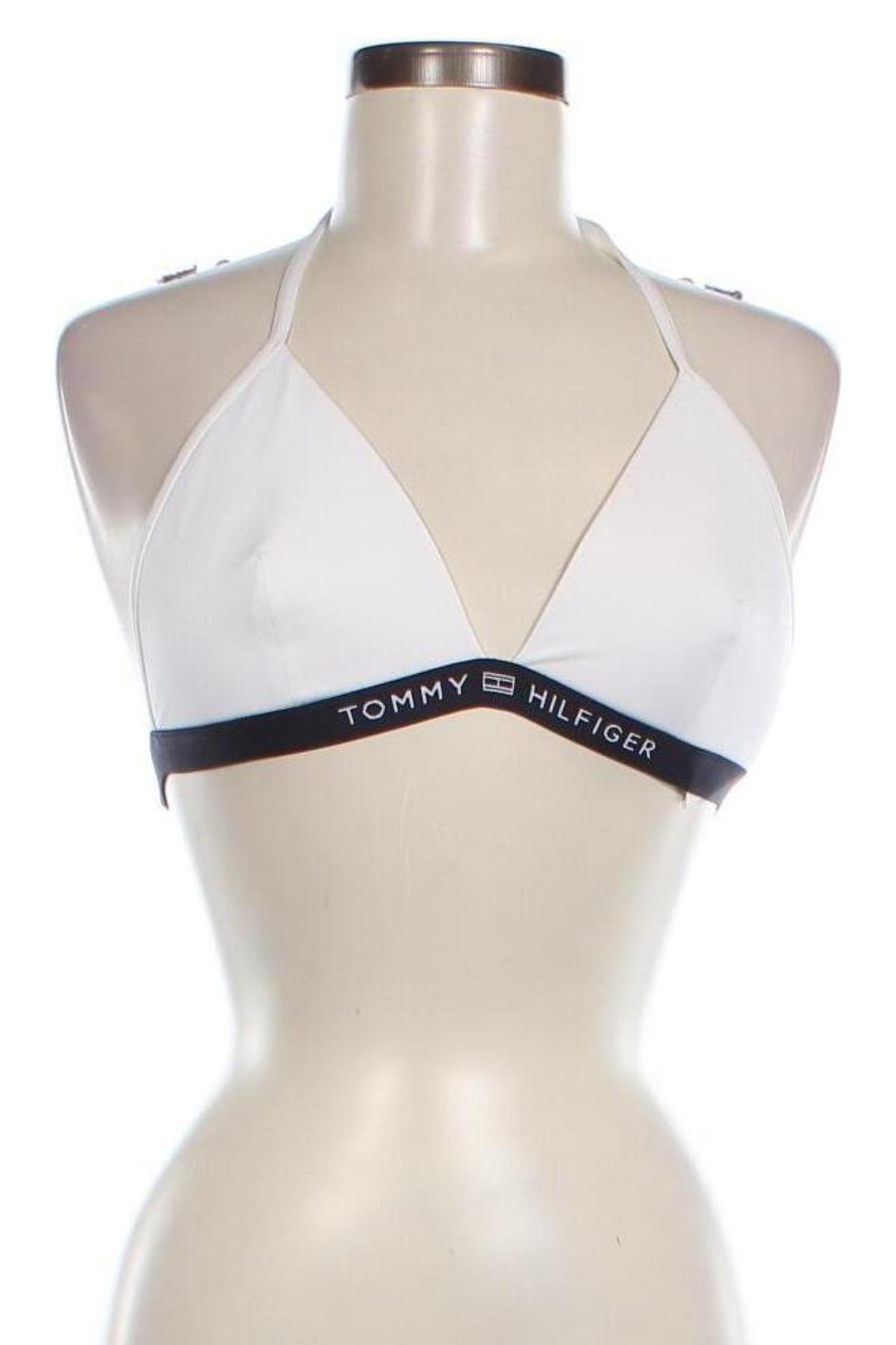 Costum de baie de damă Tommy Hilfiger, Mărime L, Culoare Alb, Preț 137,75 Lei