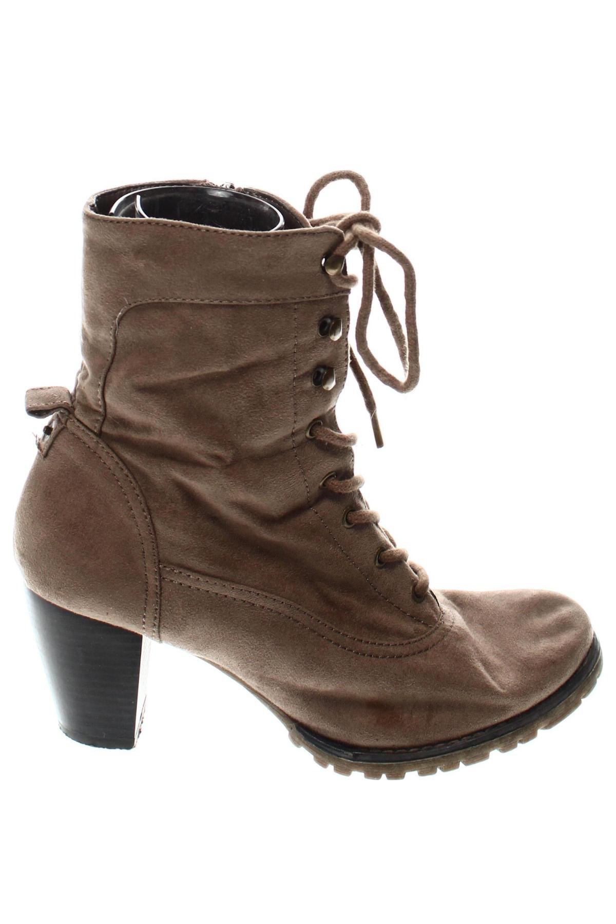 Damen Stiefeletten Graceland, Größe 38, Farbe Beige, Preis € 5,68