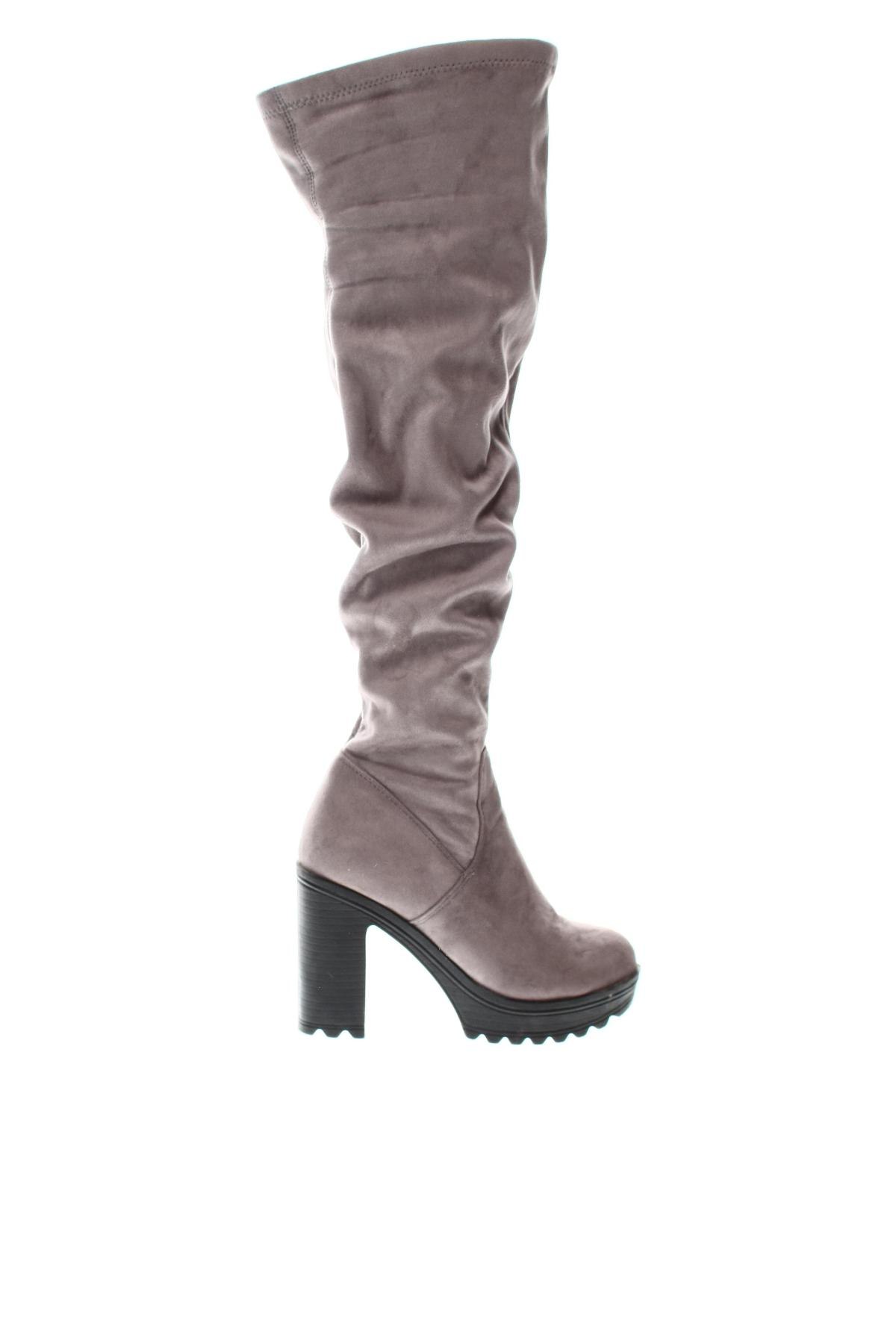 Γυναικείες μπότες Jenny Fairy, Μέγεθος 38, Χρώμα Γκρί, Τιμή 79,40 €