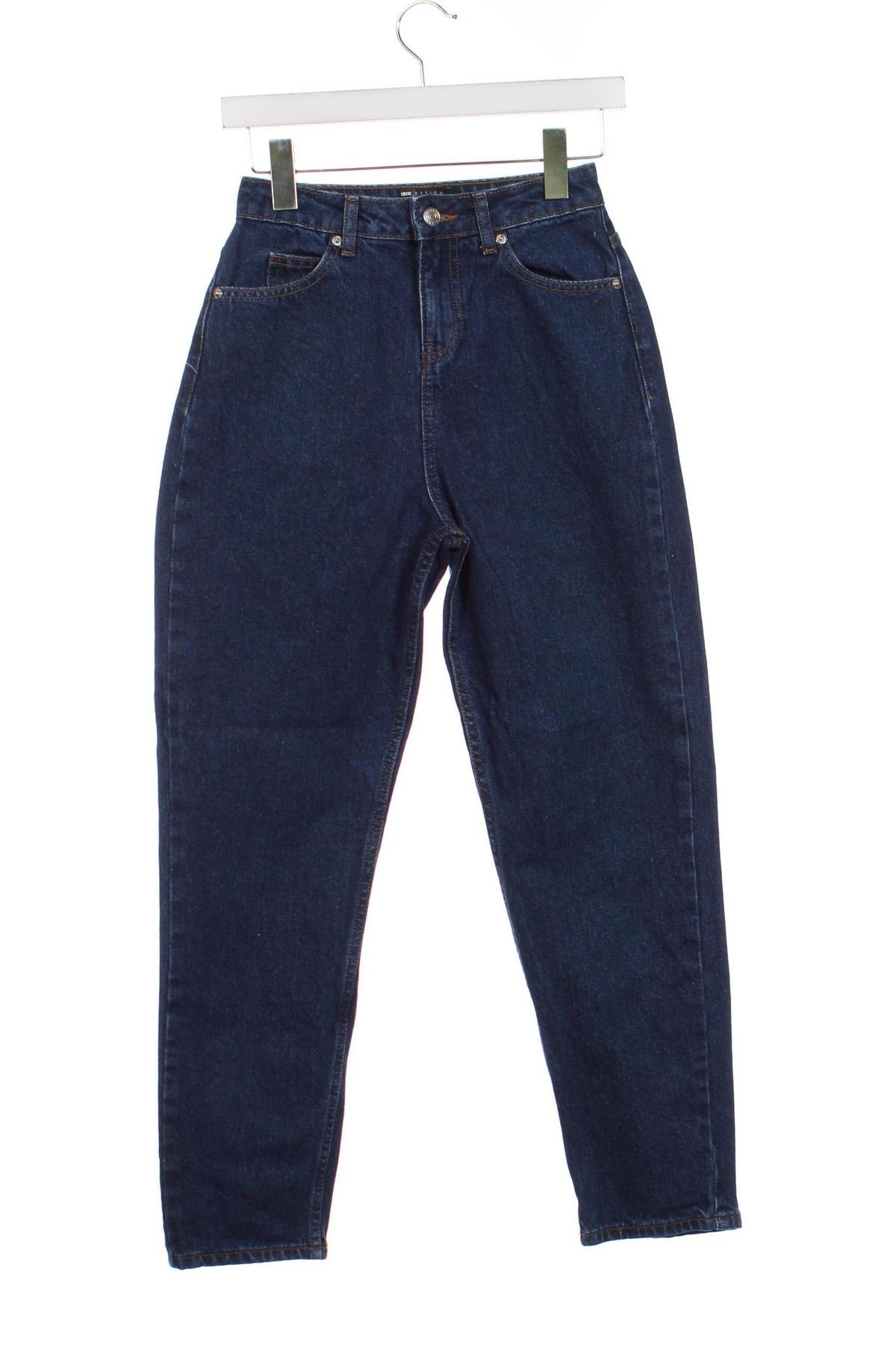 Dámske džínsy  ASOS, Veľkosť XS, Farba Modrá, Cena  14,84 €
