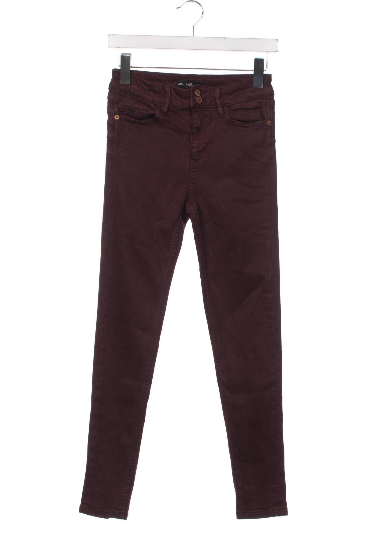 Damen Jeans F&F, Größe S, Farbe Rot, Preis 4,24 €