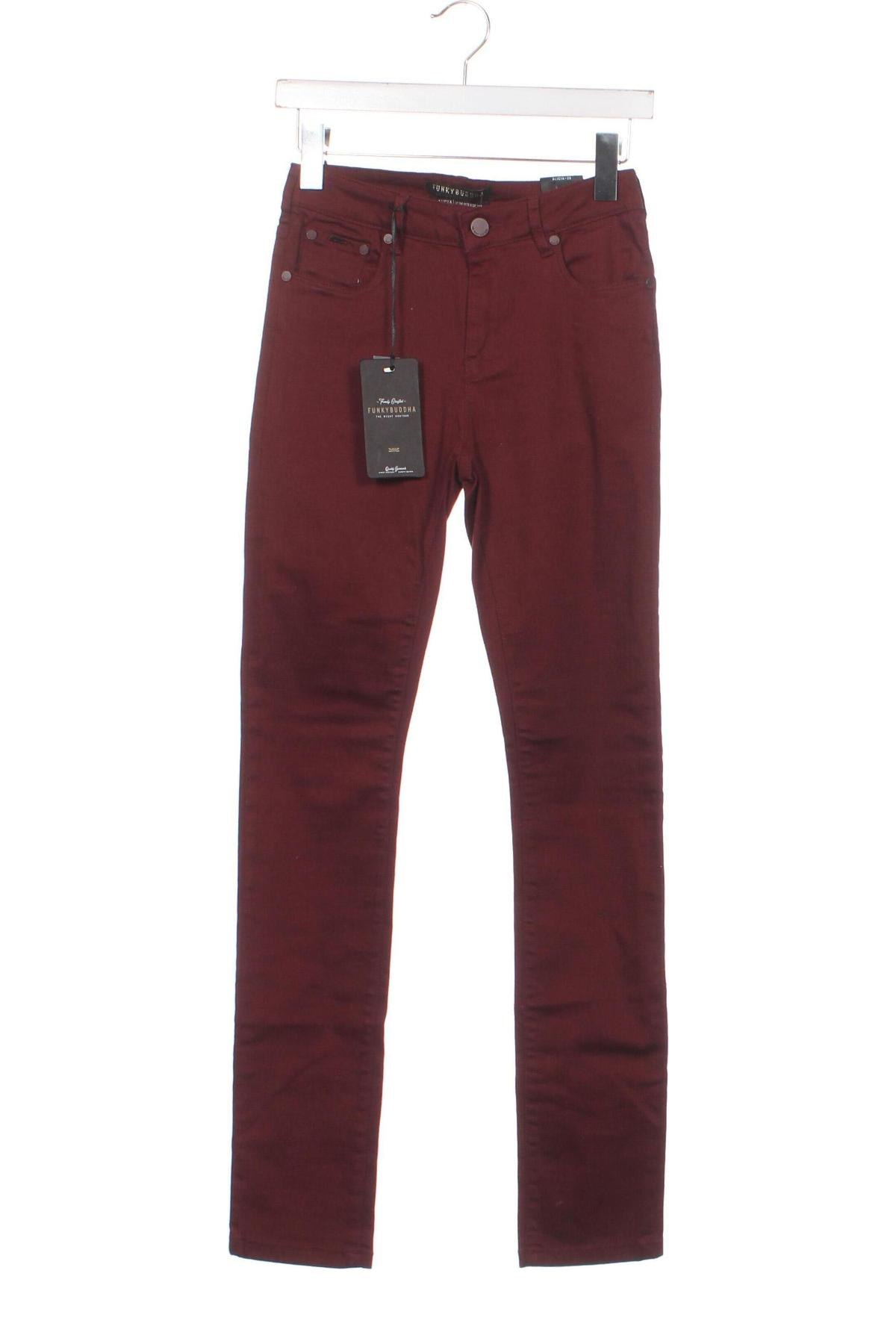 Damen Jeans Funky Buddha, Größe XS, Farbe Rot, Preis € 9,42