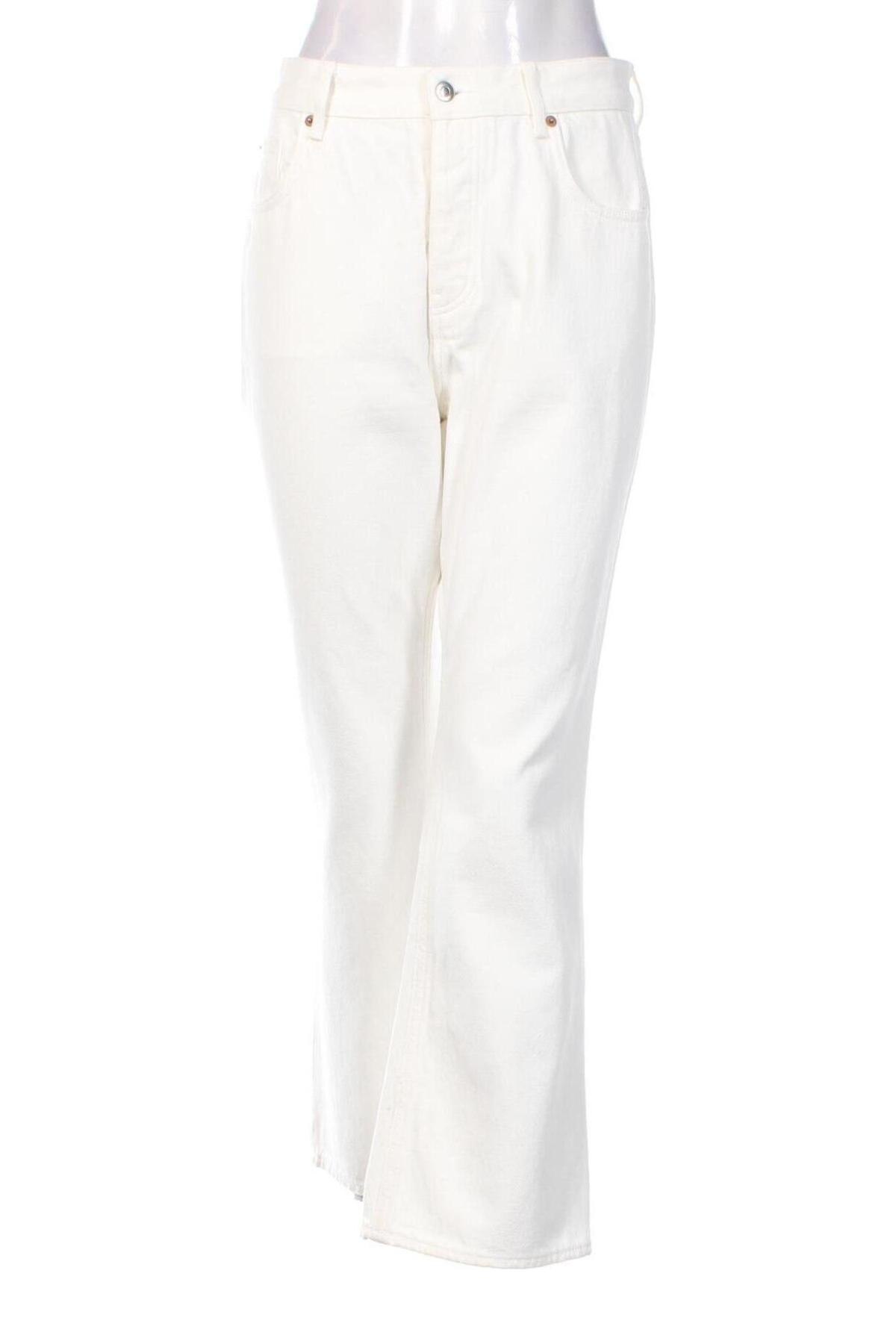Damen Jeans H&M, Größe L, Farbe Weiß, Preis 12,85 €