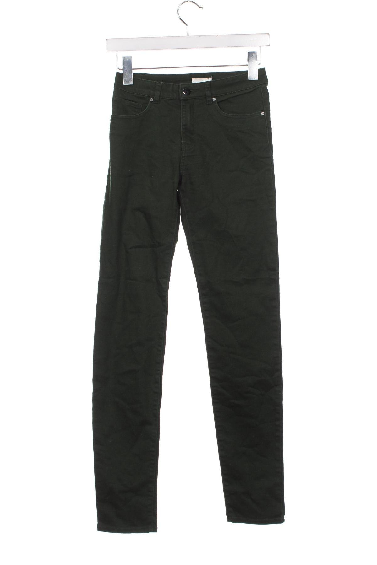 Damen Jeans H&M, Größe XS, Farbe Grün, Preis € 3,63