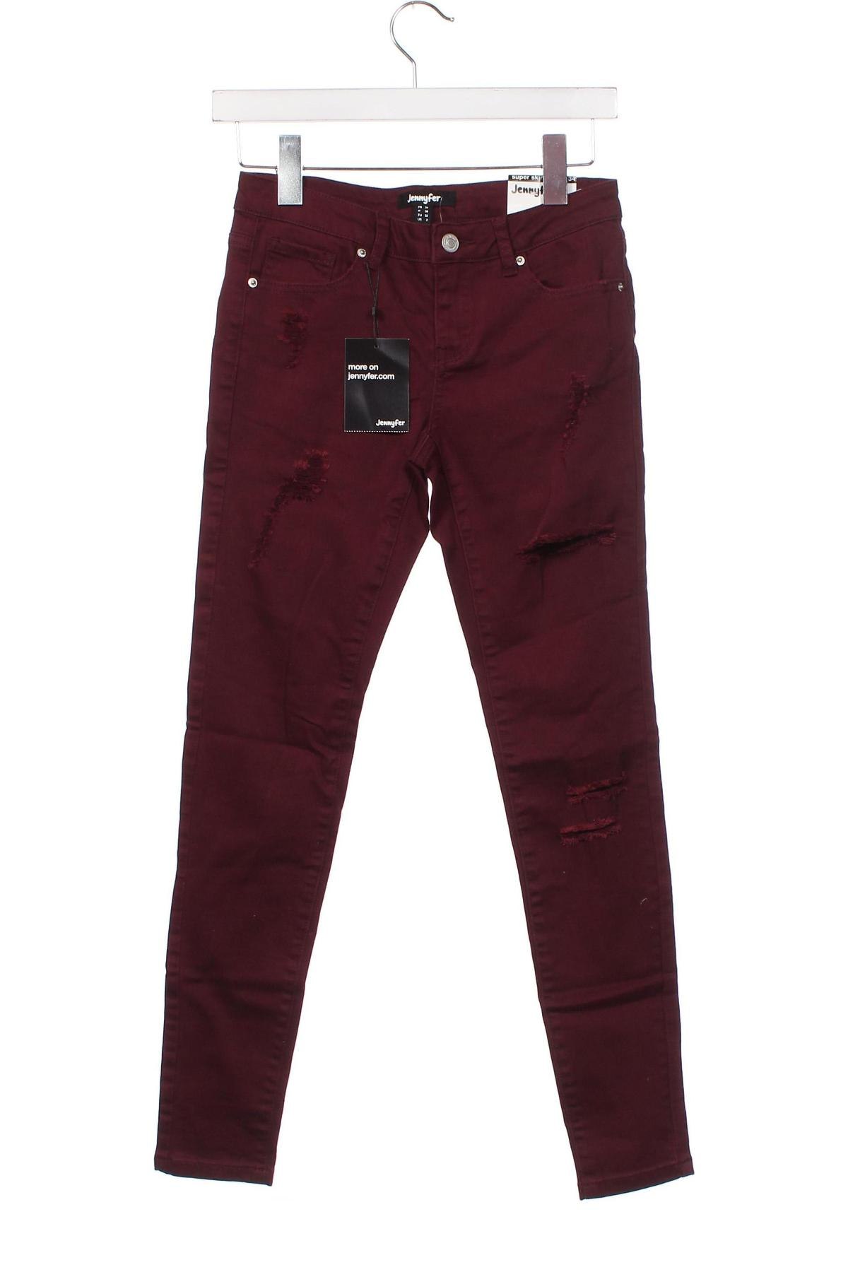 Damen Jeans Jennyfer, Größe XXS, Farbe Rot, Preis € 9,72