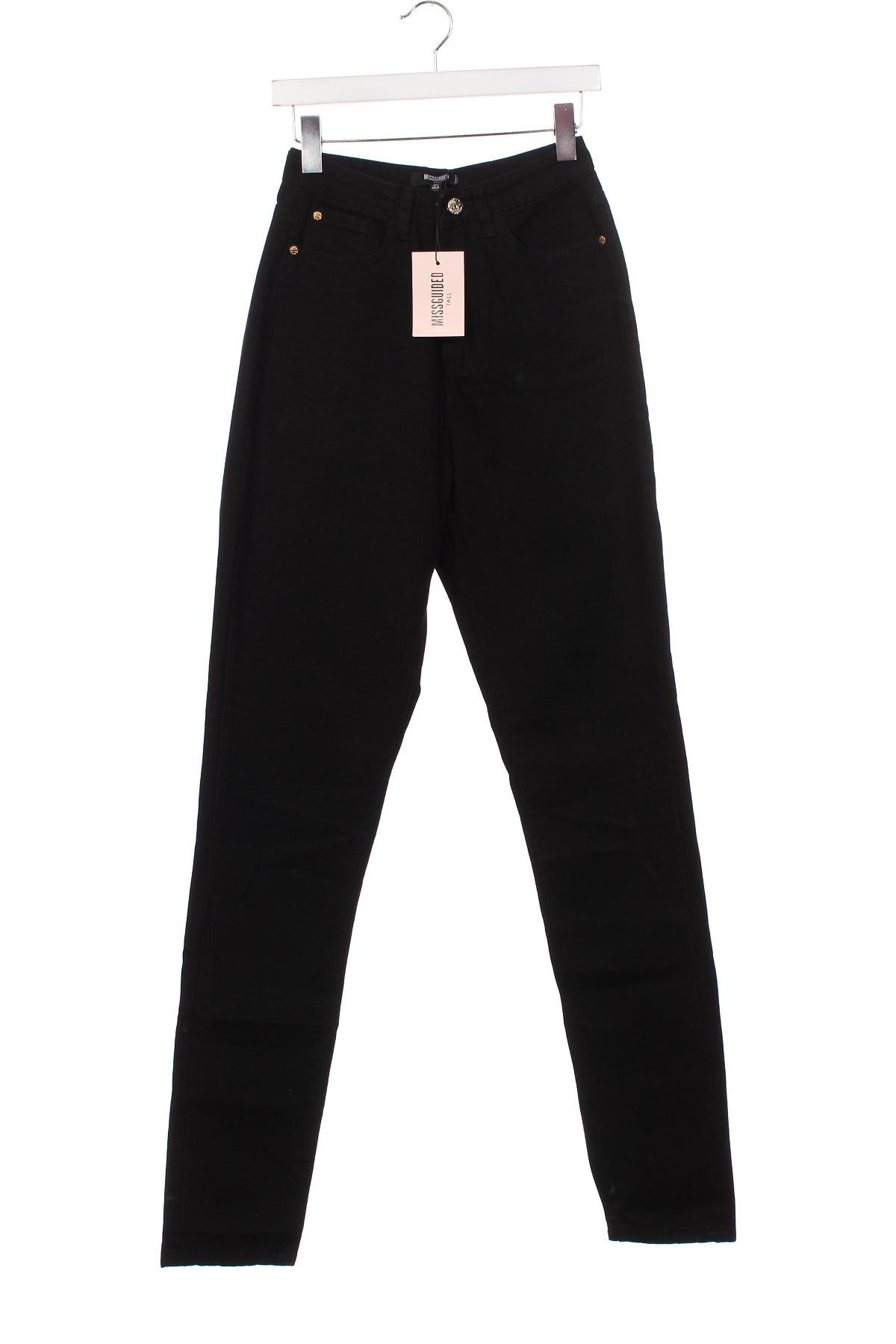 Damen Jeans Missguided, Größe XS, Farbe Schwarz, Preis € 9,48