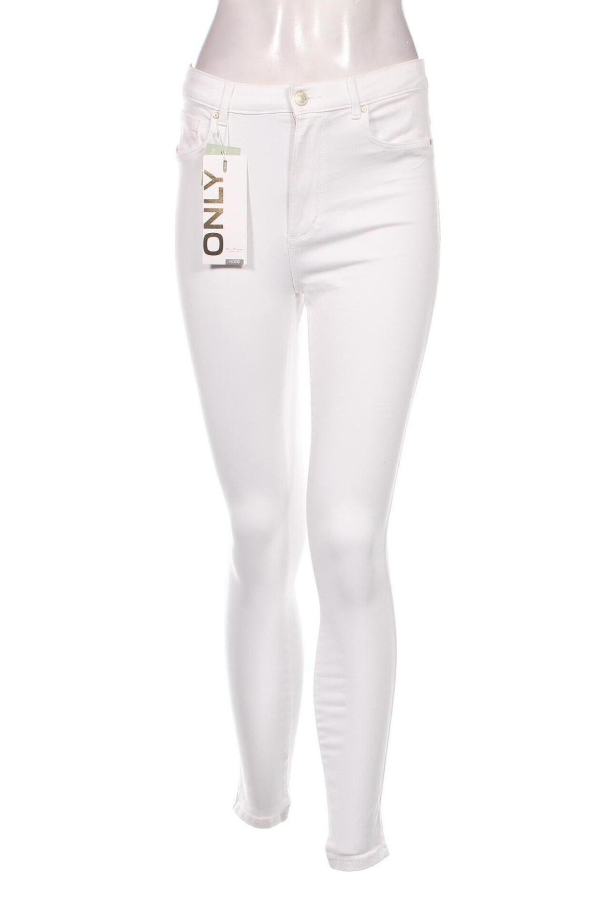 Γυναικείο Τζίν ONLY, Μέγεθος M, Χρώμα Λευκό, Τιμή 6,31 €
