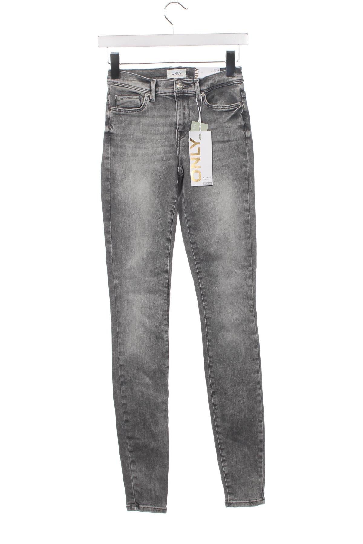 Dámske džínsy  ONLY, Veľkosť S, Farba Sivá, Cena  8,76 €
