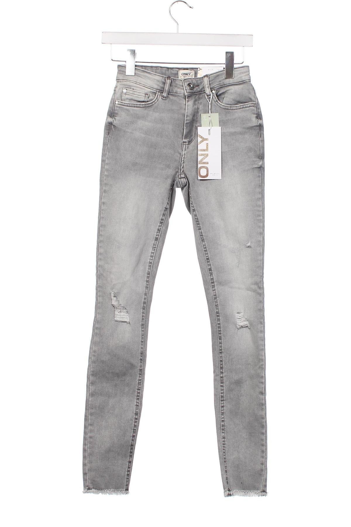 Dámske džínsy  ONLY, Veľkosť S, Farba Sivá, Cena  10,16 €